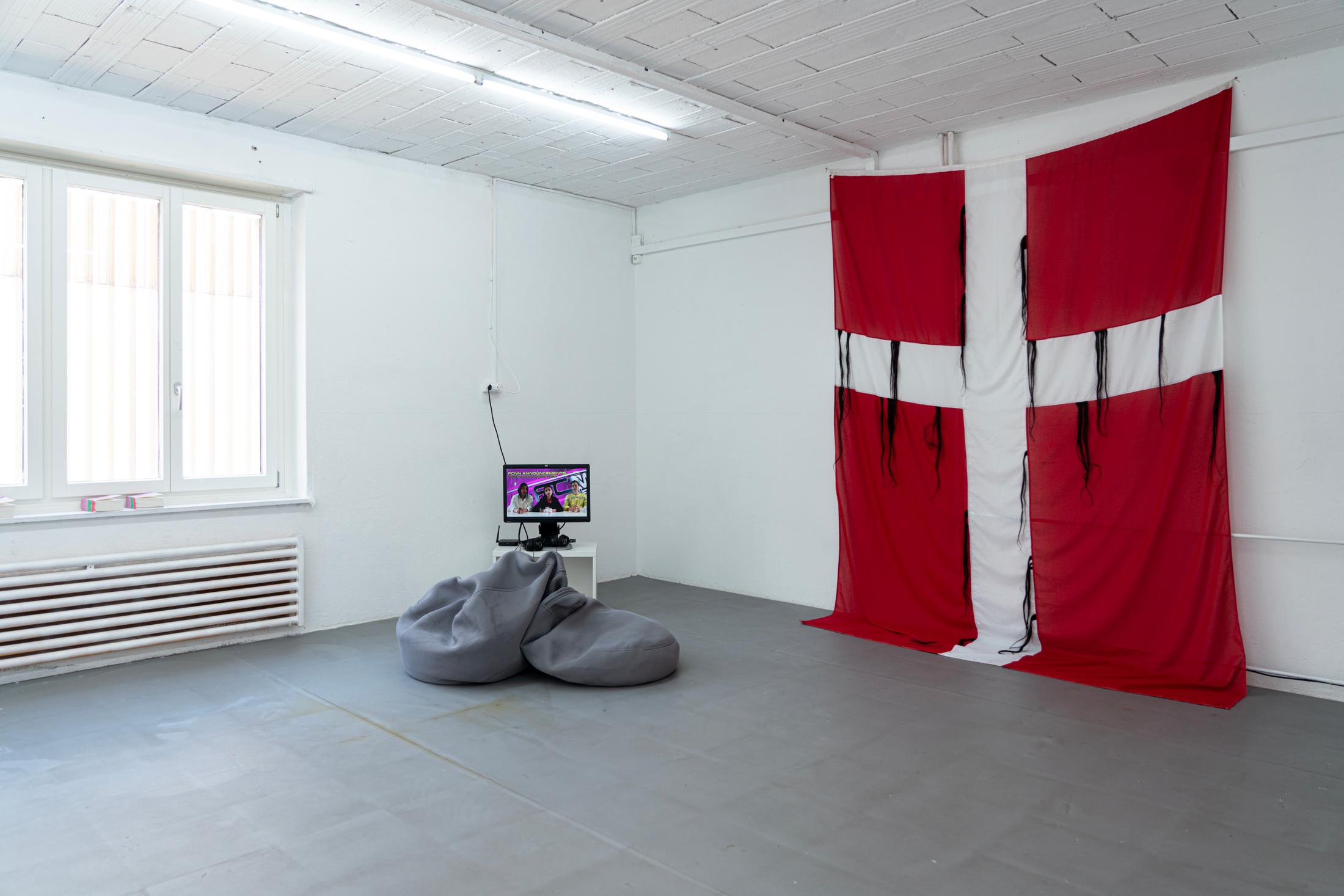 Exhibition View Groupshow «Le Soin des Possibles» at 1.1, Basel, 2019 / Photo: Jelly Luise / Courtesy: the artists and 1.1
