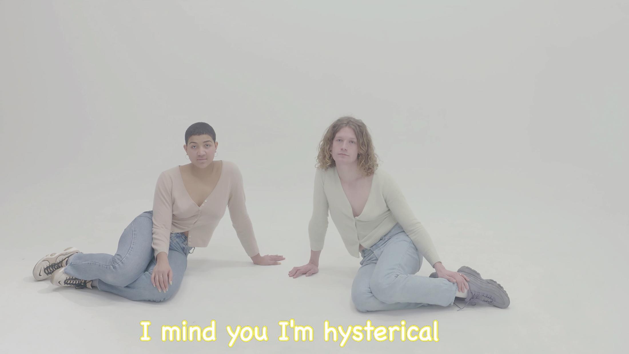 Exhibition View Groupshow «Le Soin des Possibles; view on Cassie Augusta Jørgensen, Etude, 2019, video still» at 1.1, Basel, 2019 / Photo: Jelly Luise / Courtesy: the artist