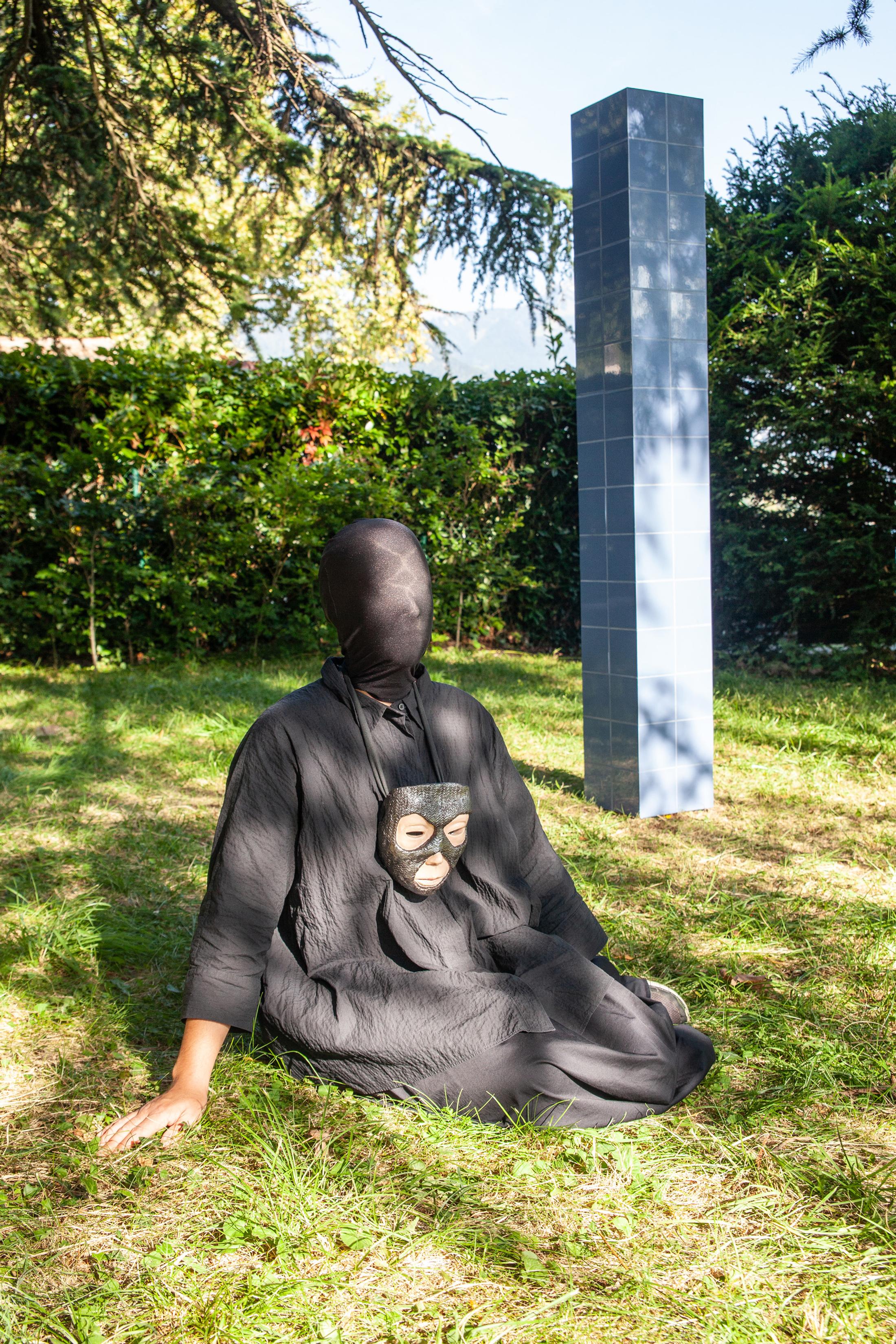 Exhibition View Groupshow «Modern Nature – an hommage to Derek Jarman; view on Julie Monot, Invoke to Evoke (2019)» at La Becque, La Tour-de-Peilz, 2019 / Photo: © Diana Martin / Courtesy: the artist and La Becque