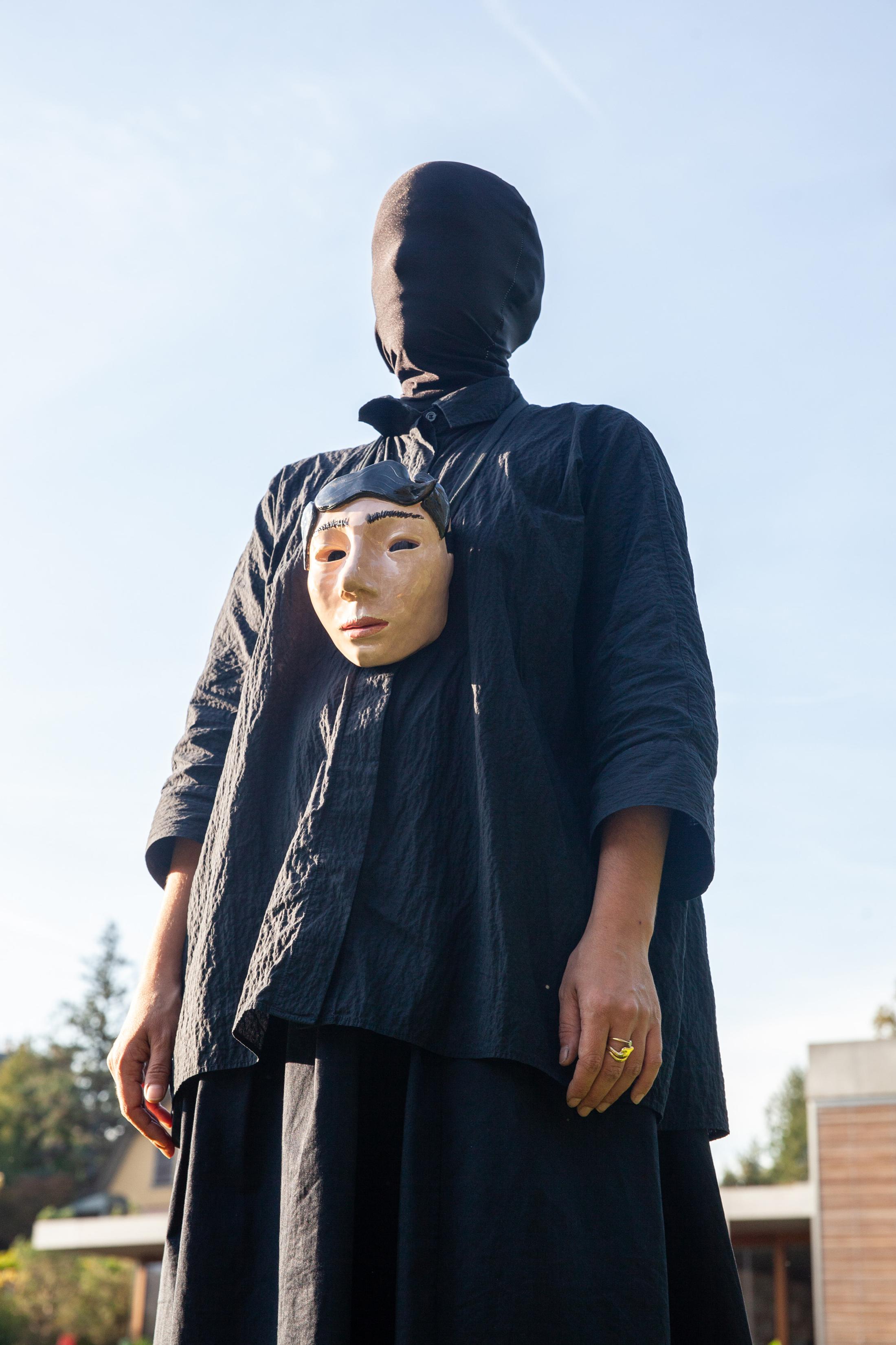 Exhibition View Groupshow «Modern Nature – an hommage to Derek Jarman; view on Julie Monot, Invoke to Evoke (2019)» at La Becque, La Tour-de-Peilz, 2019 / Photo: © Diana Martin / Courtesy: the artist and La Becque