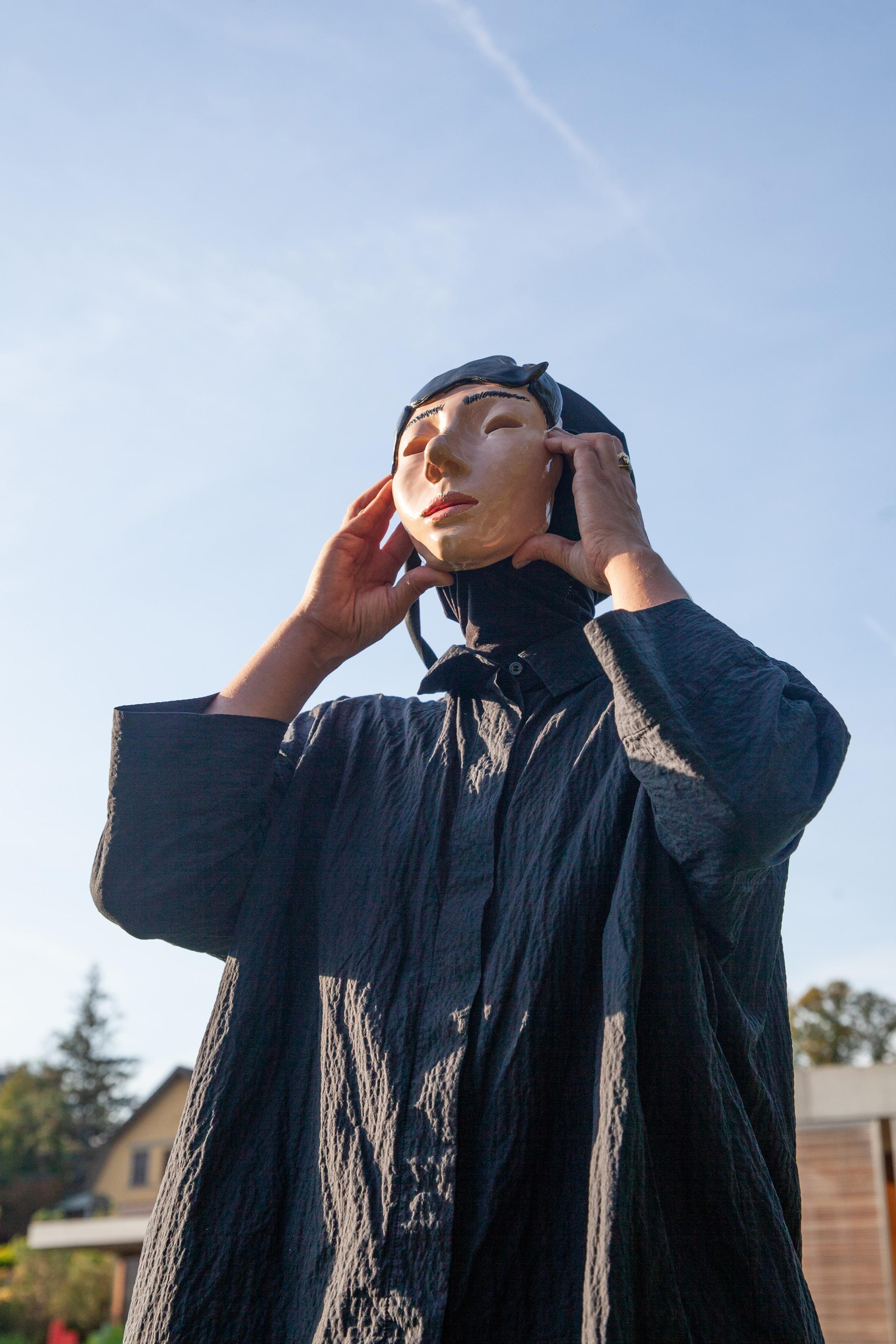 Exhibition View Groupshow «Modern Nature – an hommage to Derek Jarman; view on Julie Monot, Invoke to Evoke (2019)» at La Becque, La Tour-de-Peilz, 2019 / Photo: © Diana Martin / Courtesy: the artist and La Becque