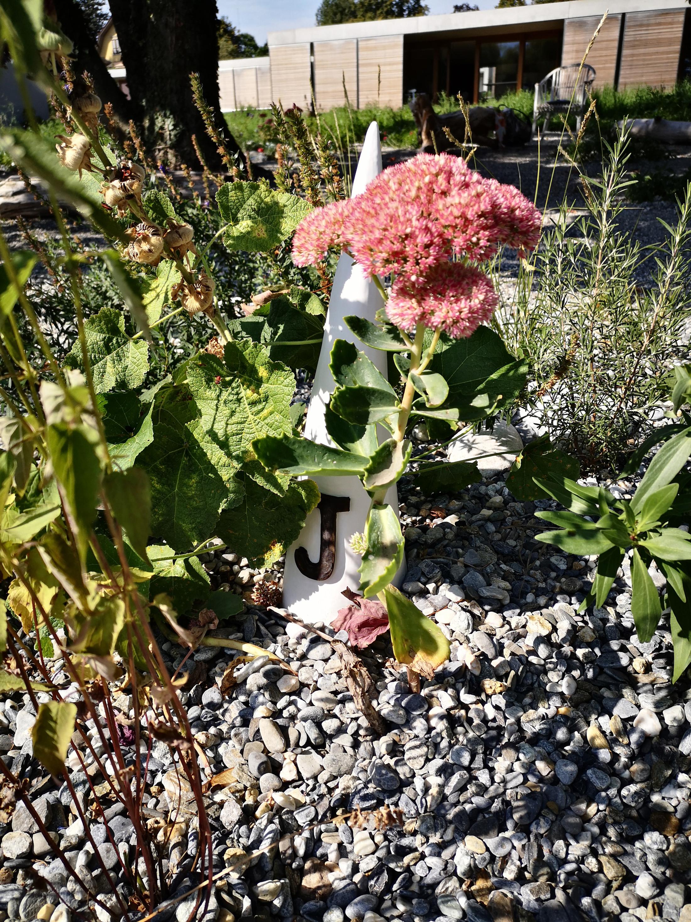 Exhibition View Groupshow «Modern Nature – an hommage to Derek Jarman; view on Julie Monot, Invoke to Evoke (2019)» at La Becque, La Tour-de-Peilz, 2019 / Photo: © Diana Martin / Courtesy: the artist and La Becque