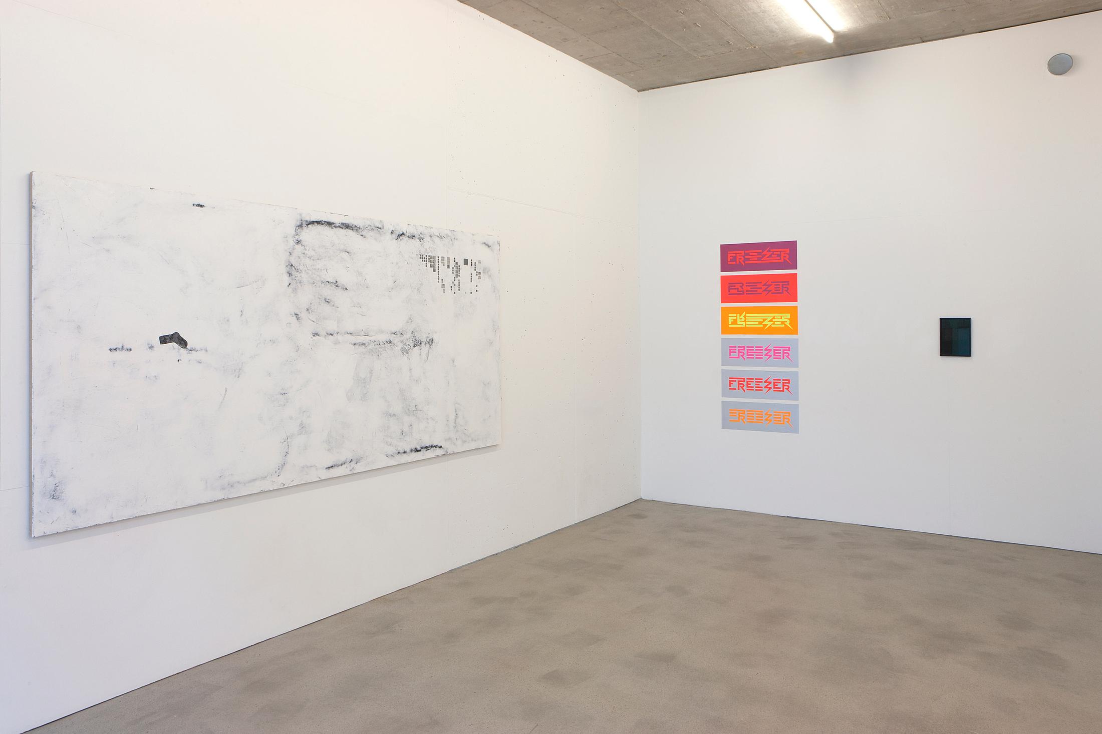 Exhibition View Groupshow «Style Samples; view on Damián Navarro, Emmanuel Rey and Elise Gagnebin-de Bons» at Forma art contemporain, Lausanne / Photo: Shannon Guerrico / Courtesy: the artist, Forma, Locus Solus and Ribordy Thetaz