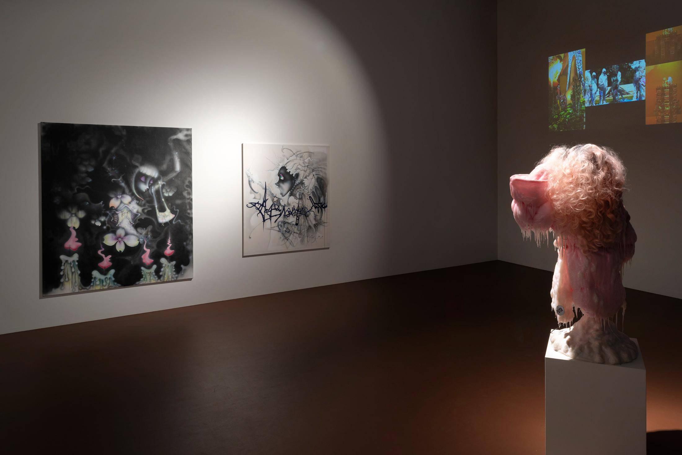 Groupshow «The Untamed» at Karma International, with AMVK (Anne-Mie Van Kerckhoven), Sidsel Meineche Hansen, Aurel Haize Odogbo, Jacolby Satterwhite, Will Sheldon and Cajsa von Zeipel / Curated by Taylor Trabulus, August 30 until October 12, 2019 – Contemporary Art Switzerland • Swiss Art Exhibition Archive