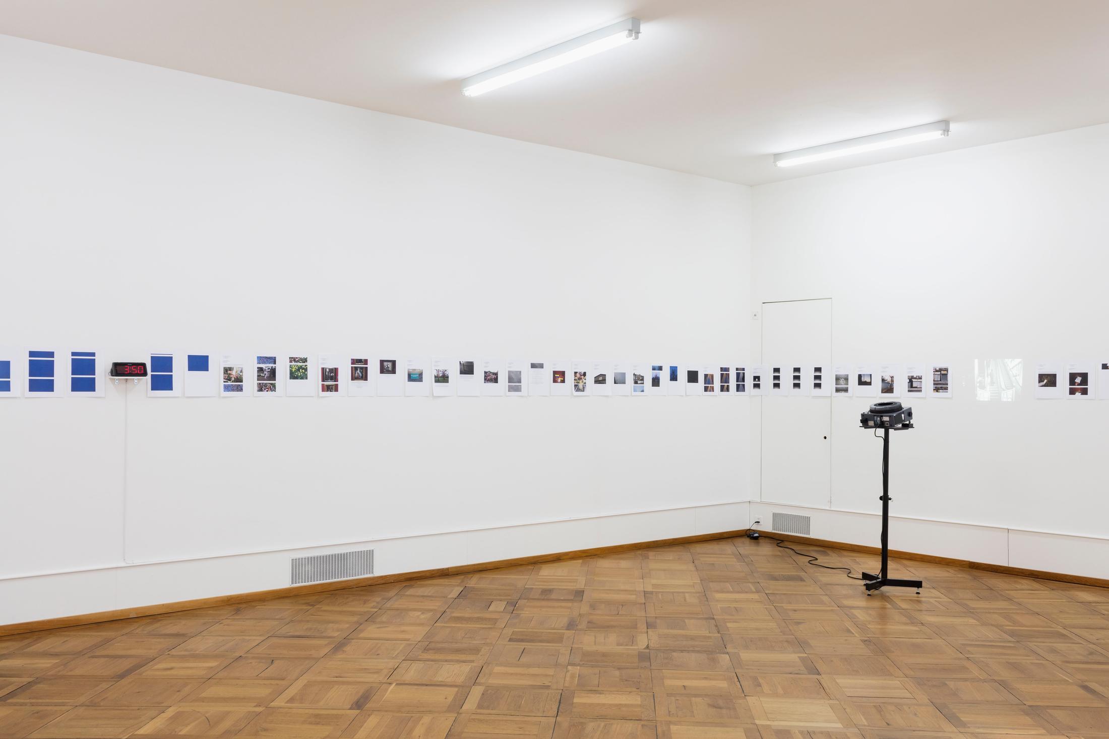 Exhibition View Groupshow «Zeitspuren – The Power of Now» at PASQUART, Biel/Bienne, 2018 / Photo: Gunnar Meier
