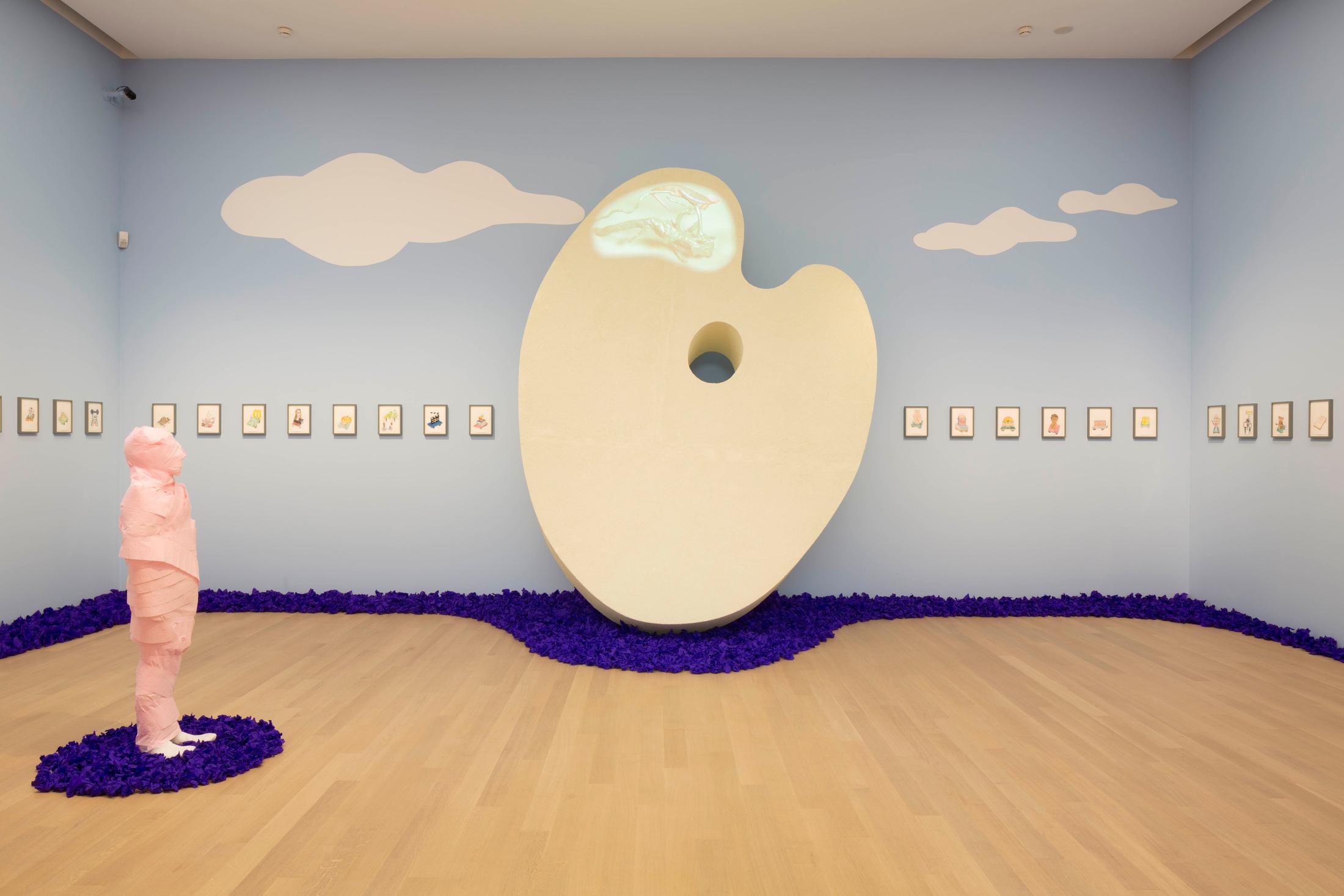 Installation View Guillaume Pilet at MCBA Lausanne / Photo: Etienne Malapert, Musée cantonal des Beaux-Arts / Courtesy: the artist