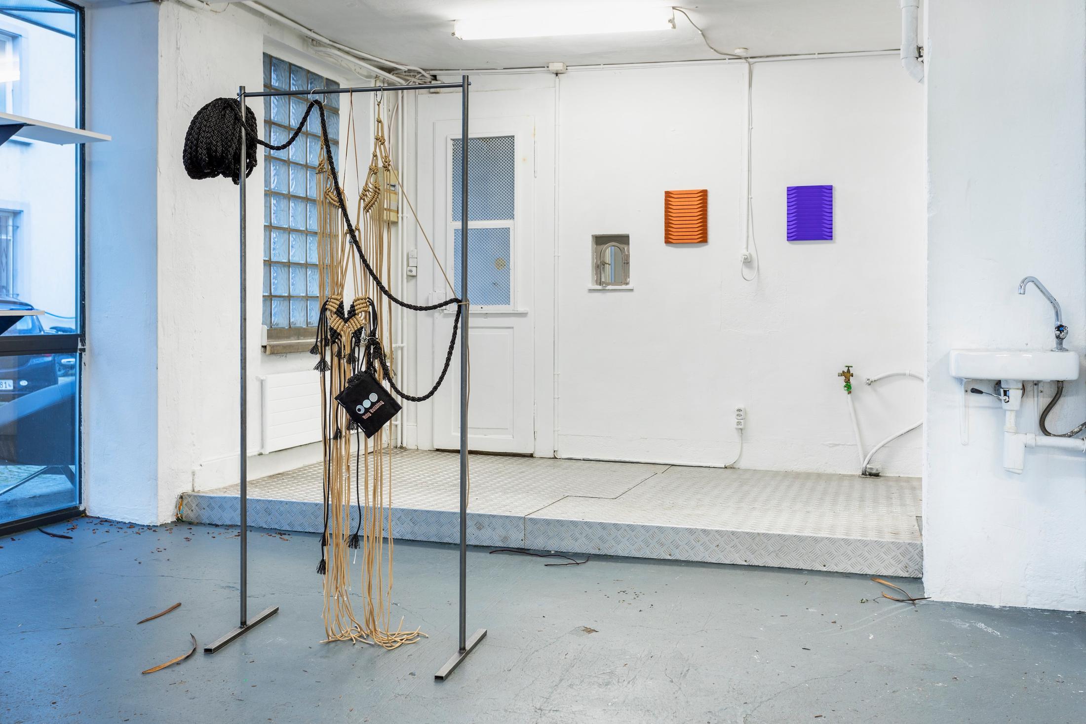 Exhibition View Groupshow «Heavy Satin» at Last Tango, Zurich, 2020 / Photo:  Kilian Bannwart / Courtesy: the artists and Last Tango