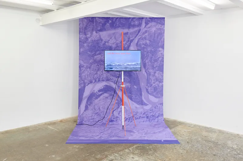 Exhibition View Groupshow «Heimat; view on Camille Kaiser, and the story starts here., 2020» at WallStreet, Fribourg, 2020 / Photo: Guillaume Python / Courtesy: the artist and WallStreet