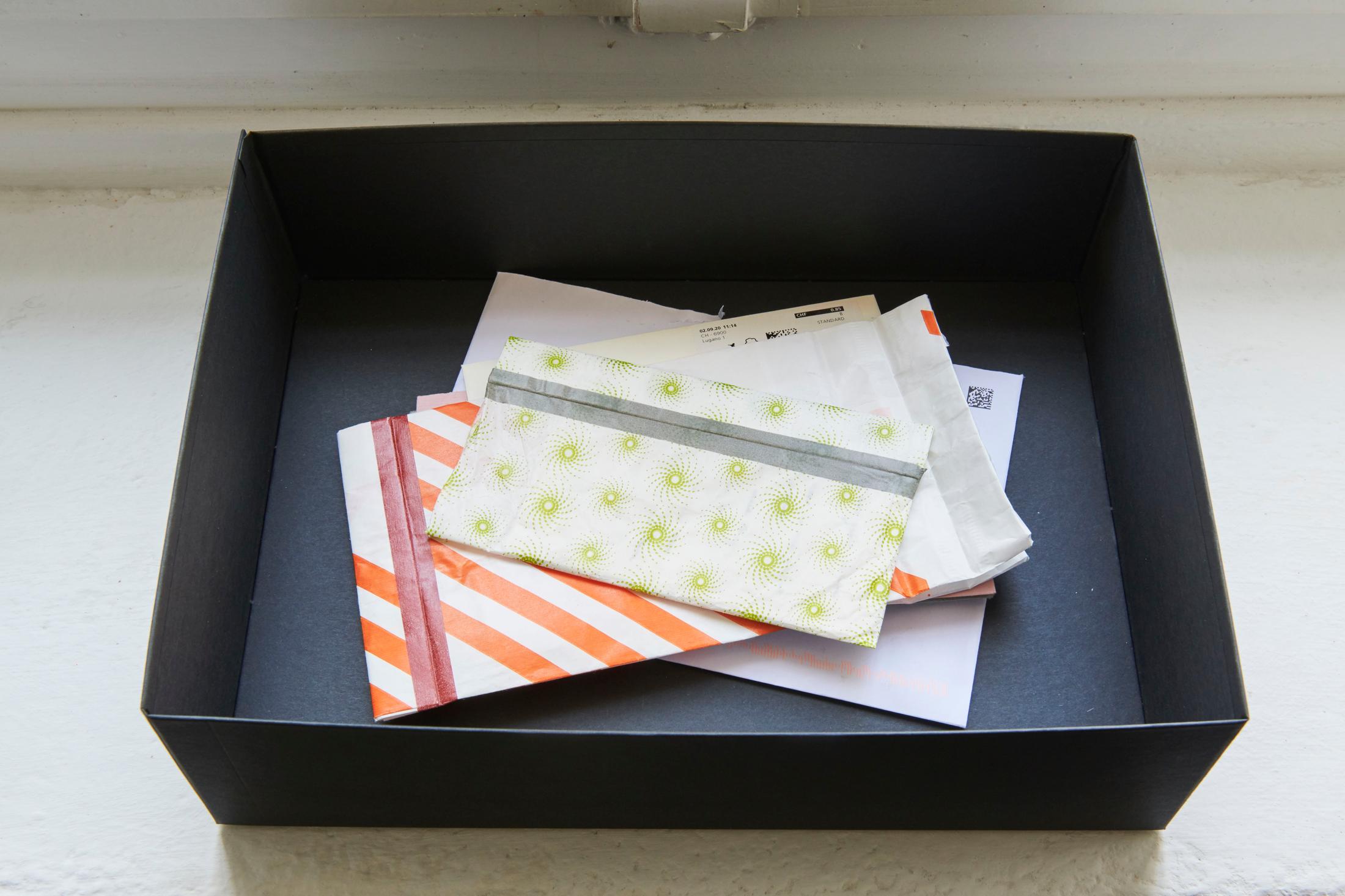 Exhibition View Groupshow «Heimat; view on Matthew Wang & Sophie de Serière, if under every passage, we, 2020» at WallStreet, Fribourg, 2020 / Photo: Guillaume Python / Courtesy: the artists and WallStreet