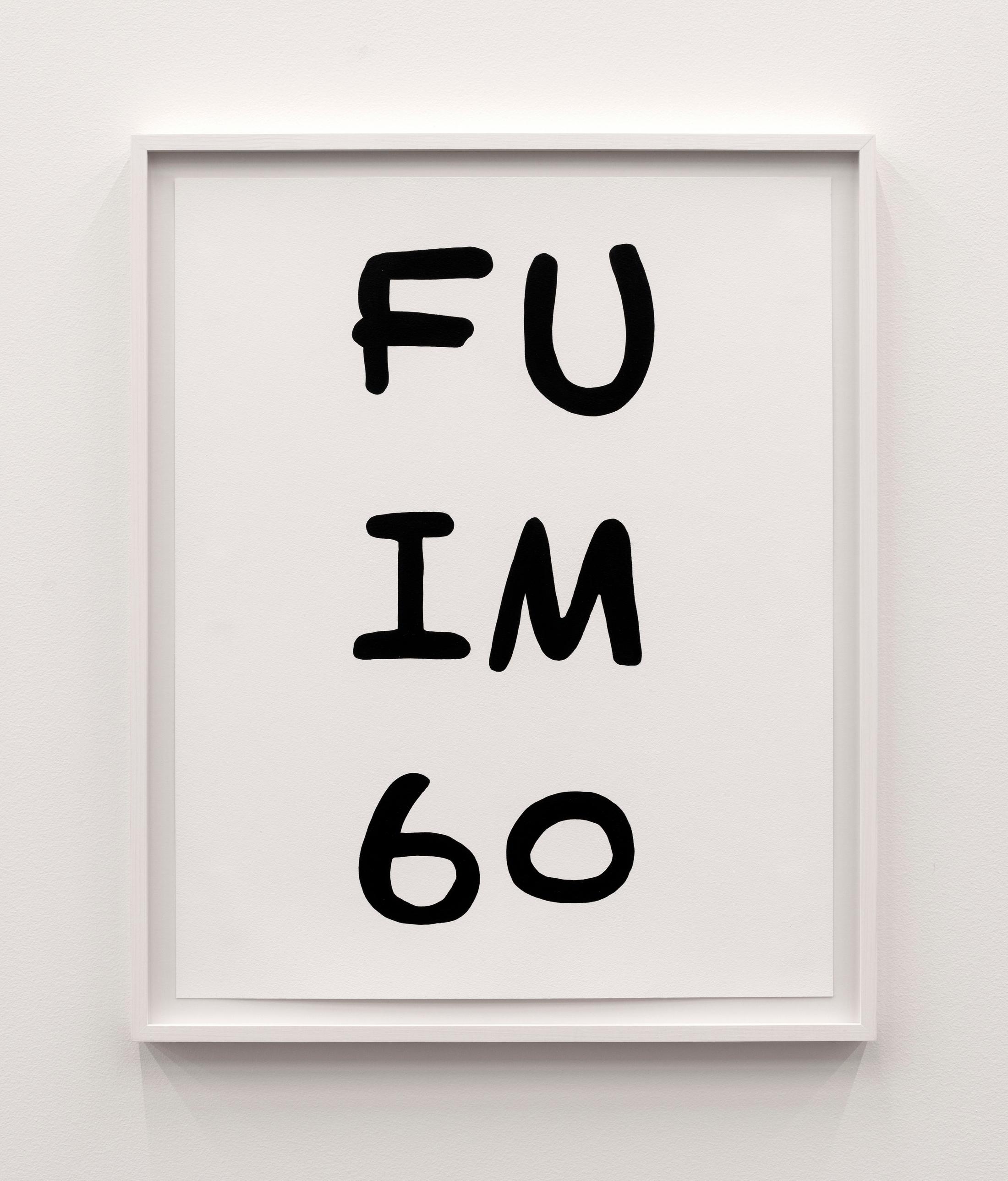 Exhibition View Group Show «Hello America; view on Jessica Diamond, I Chart, 2017/2018/2021» at Karma International, Zurich, 2021 / Photo: Flavio Karrer / Courtesy: the artist and Karma International