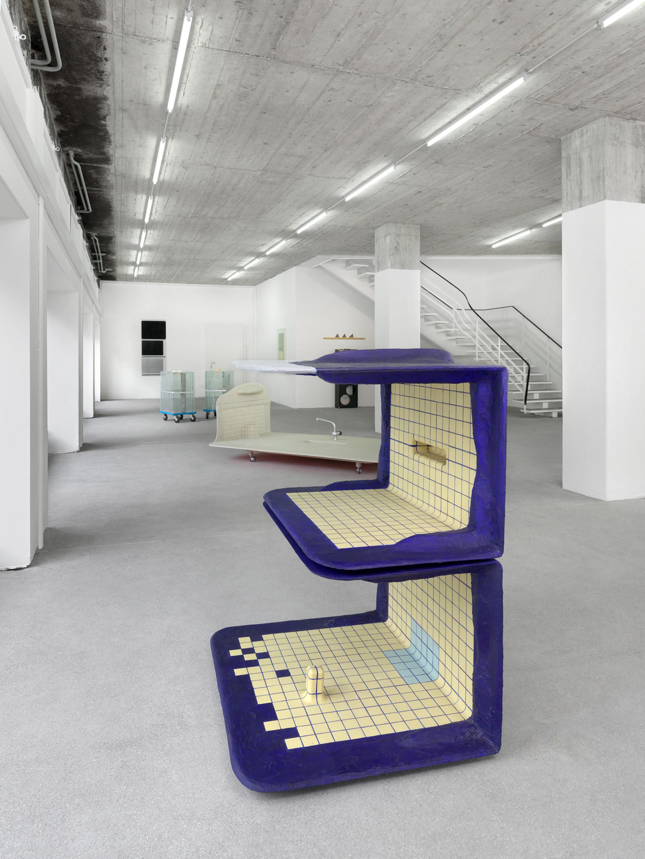 Exhibition View Group Show «Hello America» at Karma International, Zurich, 2021 / Photo: Annik Wetter / Courtesy: the artists and Karma International