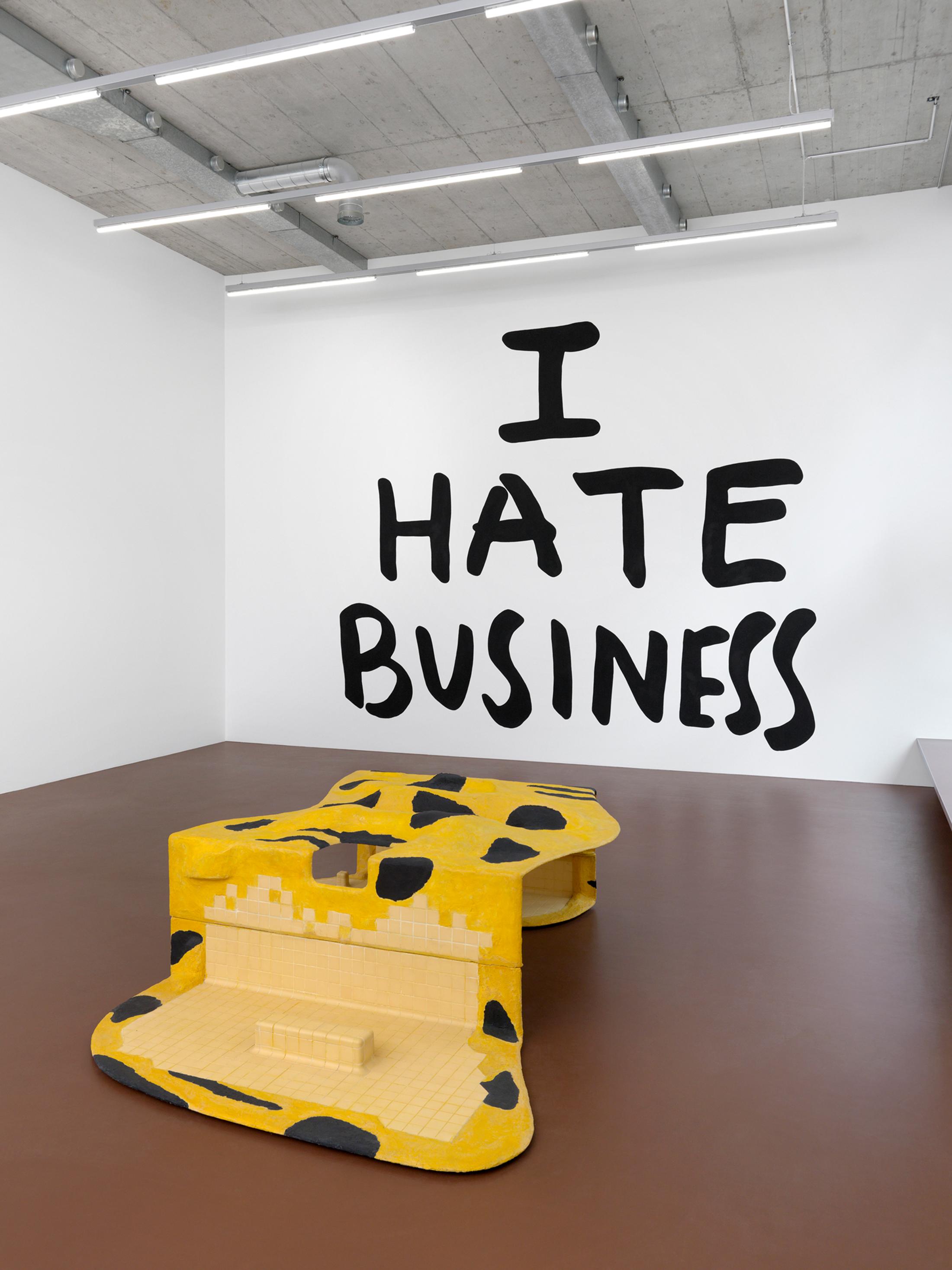 Exhibition View Group Show «Hello America» at Karma International, Zurich, 2021 / Photo: Annik Wetter / Courtesy: the artists and Karma International