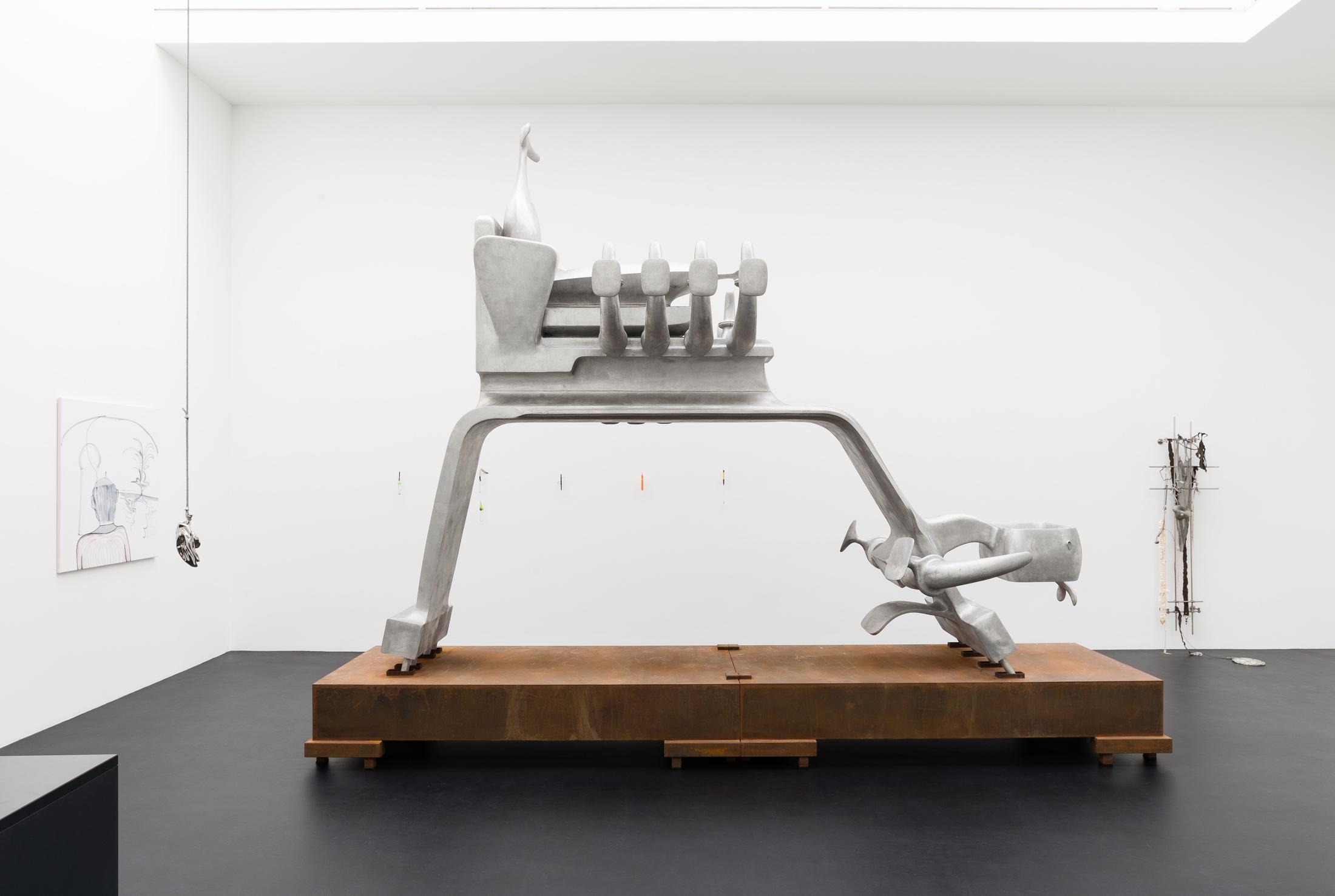 Exhibition View Groupshow «HOOKS & CLAWS» at Galerie Gregor Staiger, Zurich, 2020 / Photo: © Galerie Gregor Staiger / Courtesy: the artists and Galerie Gregor Staiger