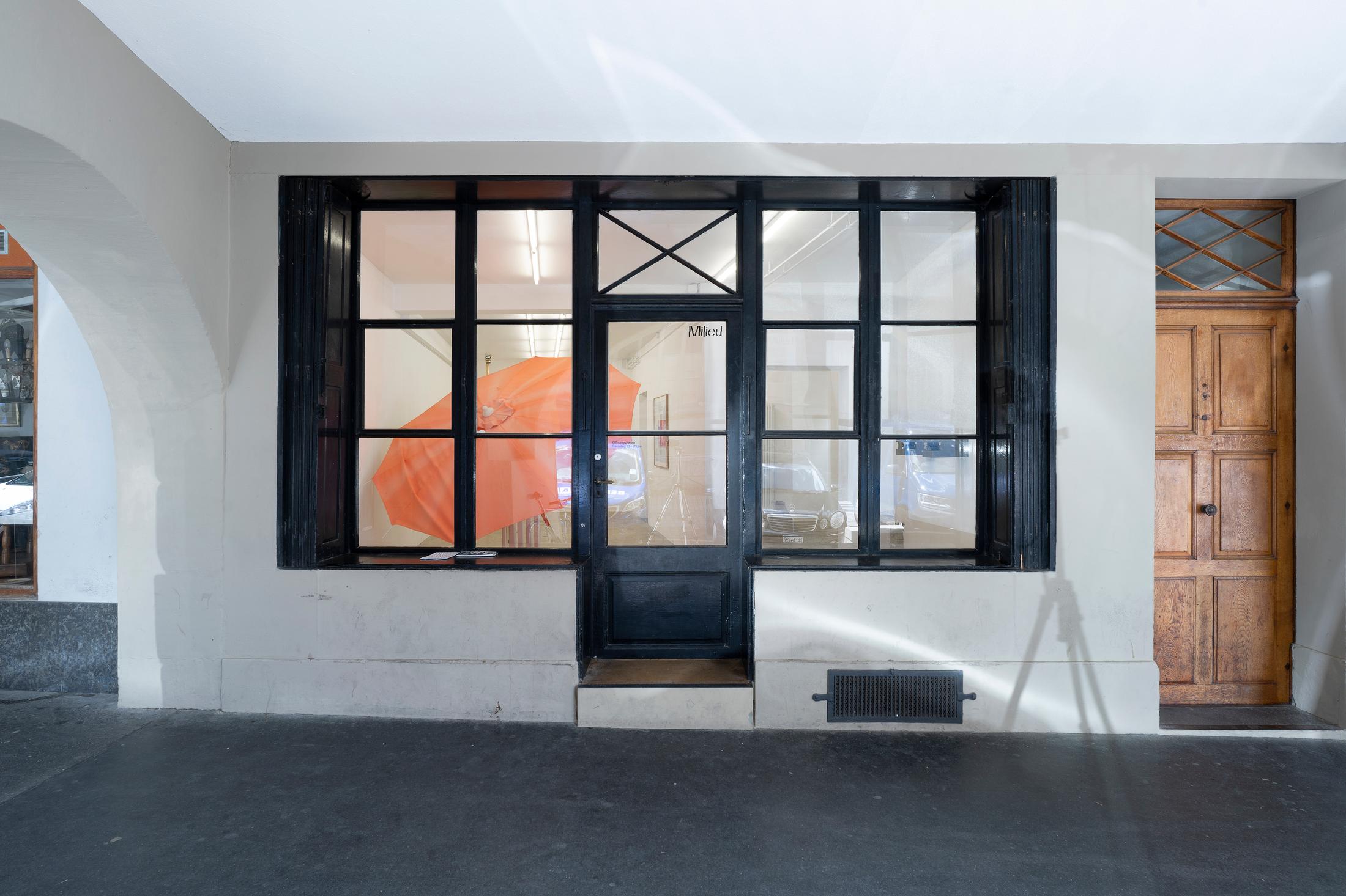 Exhibition View Group Show «House Taken Over» at Milieu, Berne, 2022 / Photo: Claude Barrault / Courtesy: the artists and Milieu