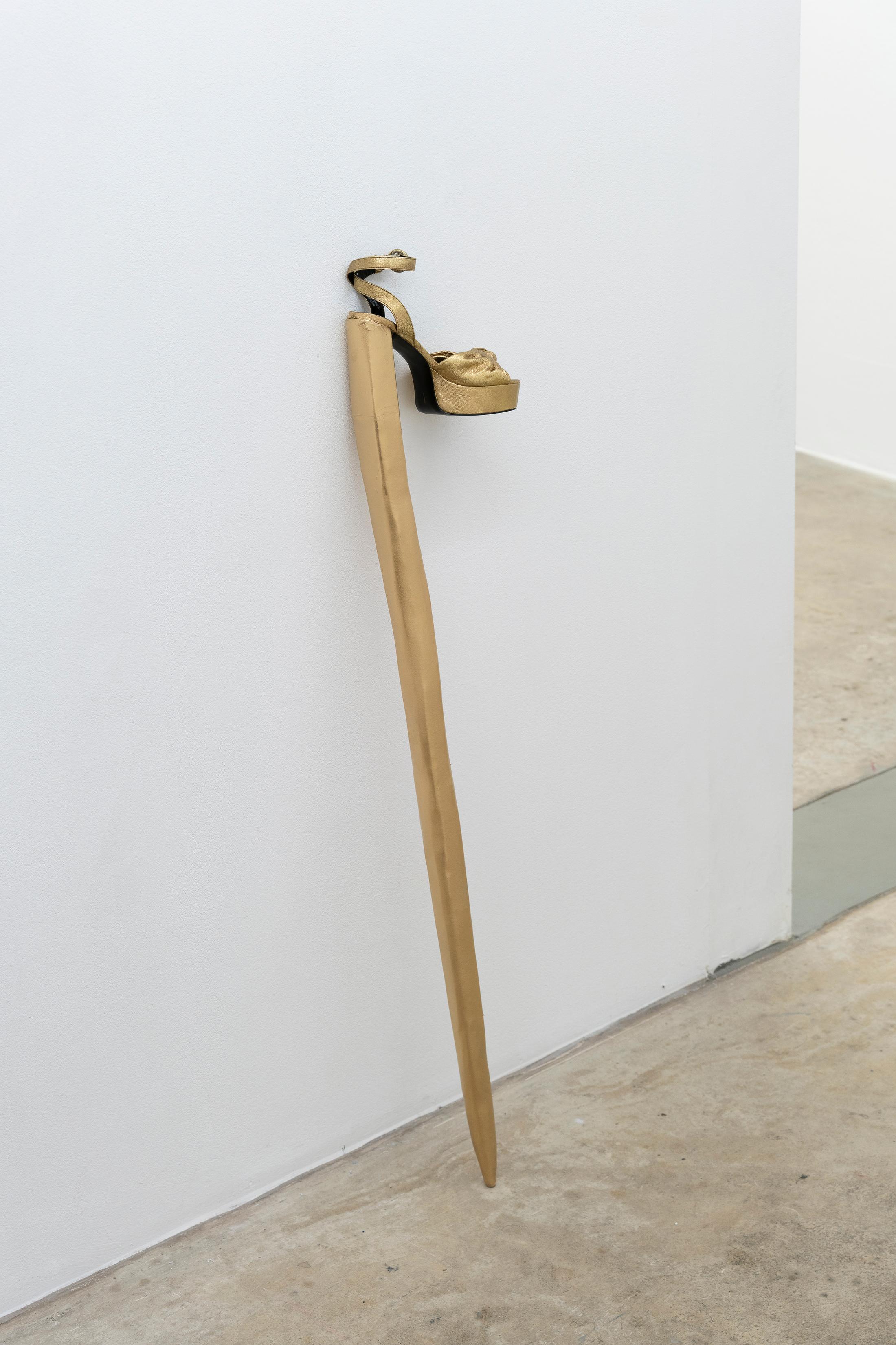 Exhibition View Group Show «House Taken Over; view on Manuela Morales Délano, Taco Estaca, 2022» at Milieu, Berne, 2022 / Photo: Claude Barrault / Courtesy: the artist and Milieu