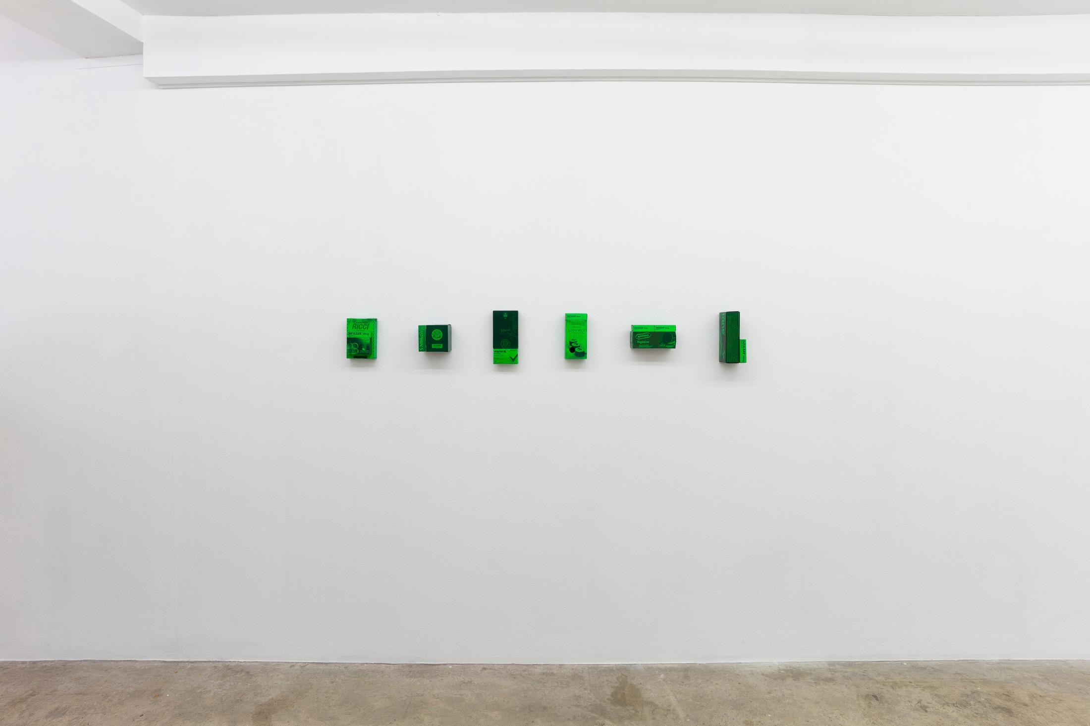 Exhibition View Group Show «House Taken Over» at Milieu, Berne, 2022 / Photo: Claude Barrault / Courtesy: the artists and Milieu