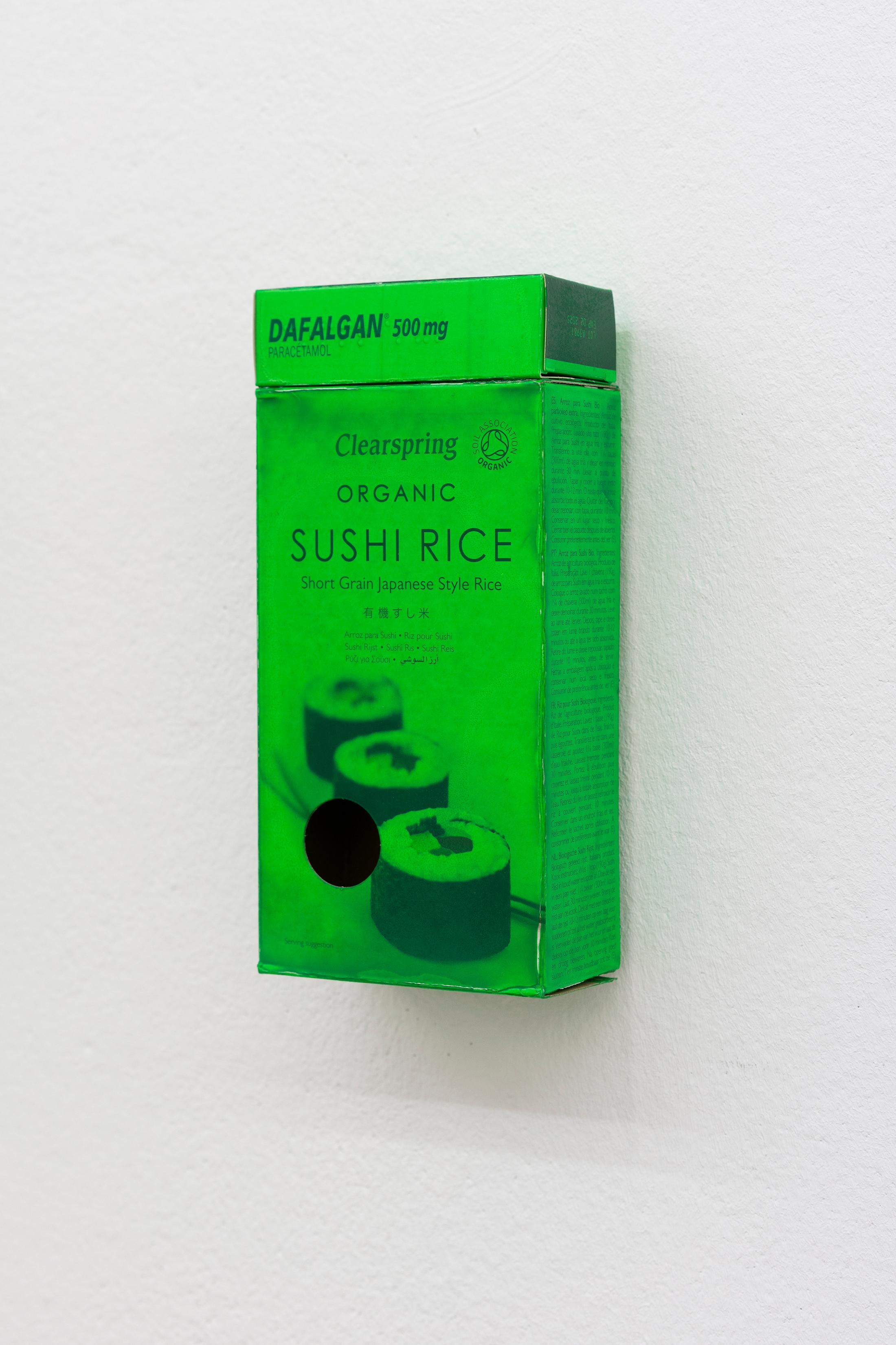 Exhibition View Group Show «House Taken Over; view on Dominic Michel, Clearspring Dafalgan, 2022» at Milieu, Berne, 2022 / Photo: Claude Barrault / Courtesy: the artist and Milieu