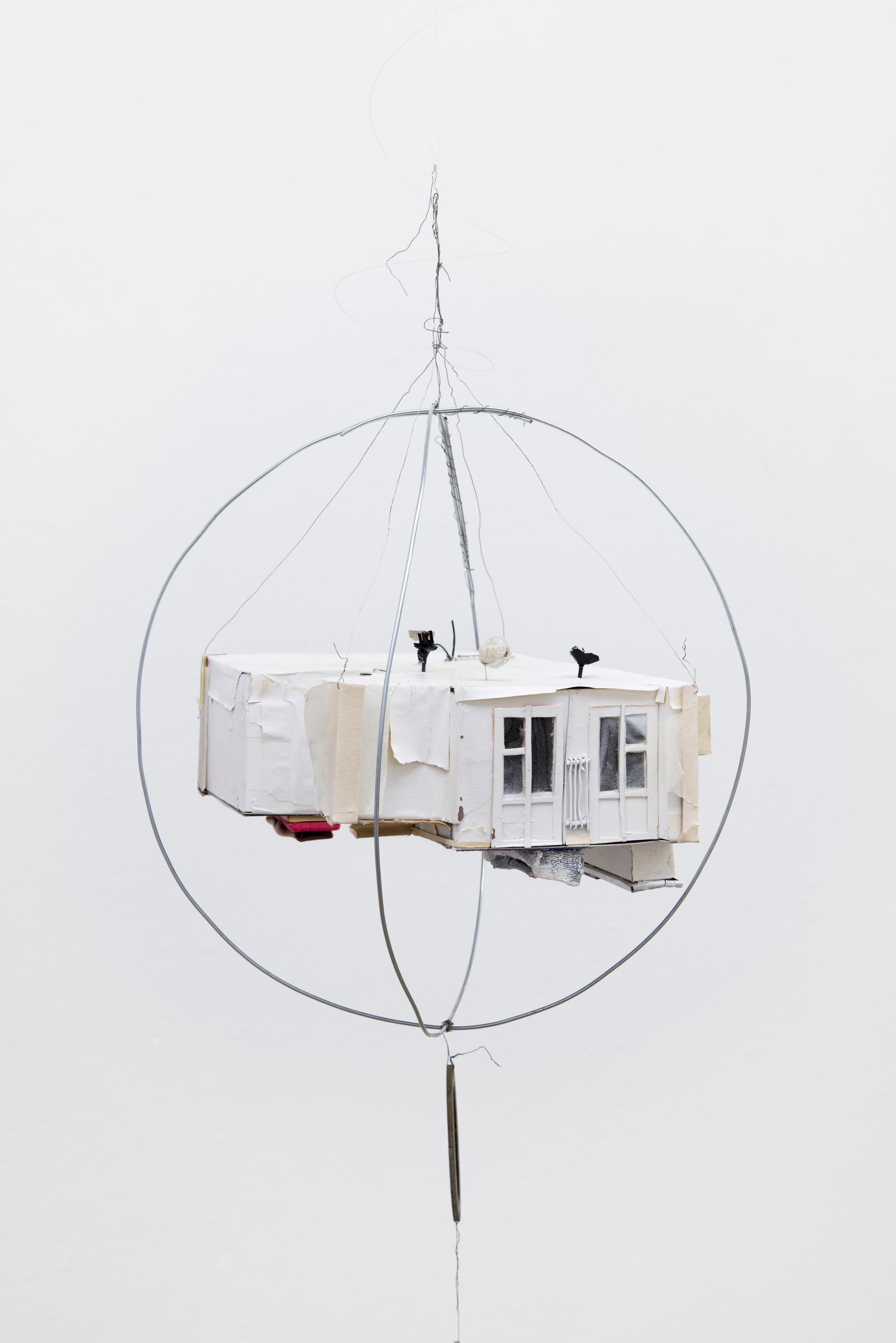 Exhibition View Groupshow «Hypnology; view on Andreas Kalbermatter, reversed center of attraction into a firmament of melancholy, dedicated to a friend, 2018» at Milieu, Bern, 2018