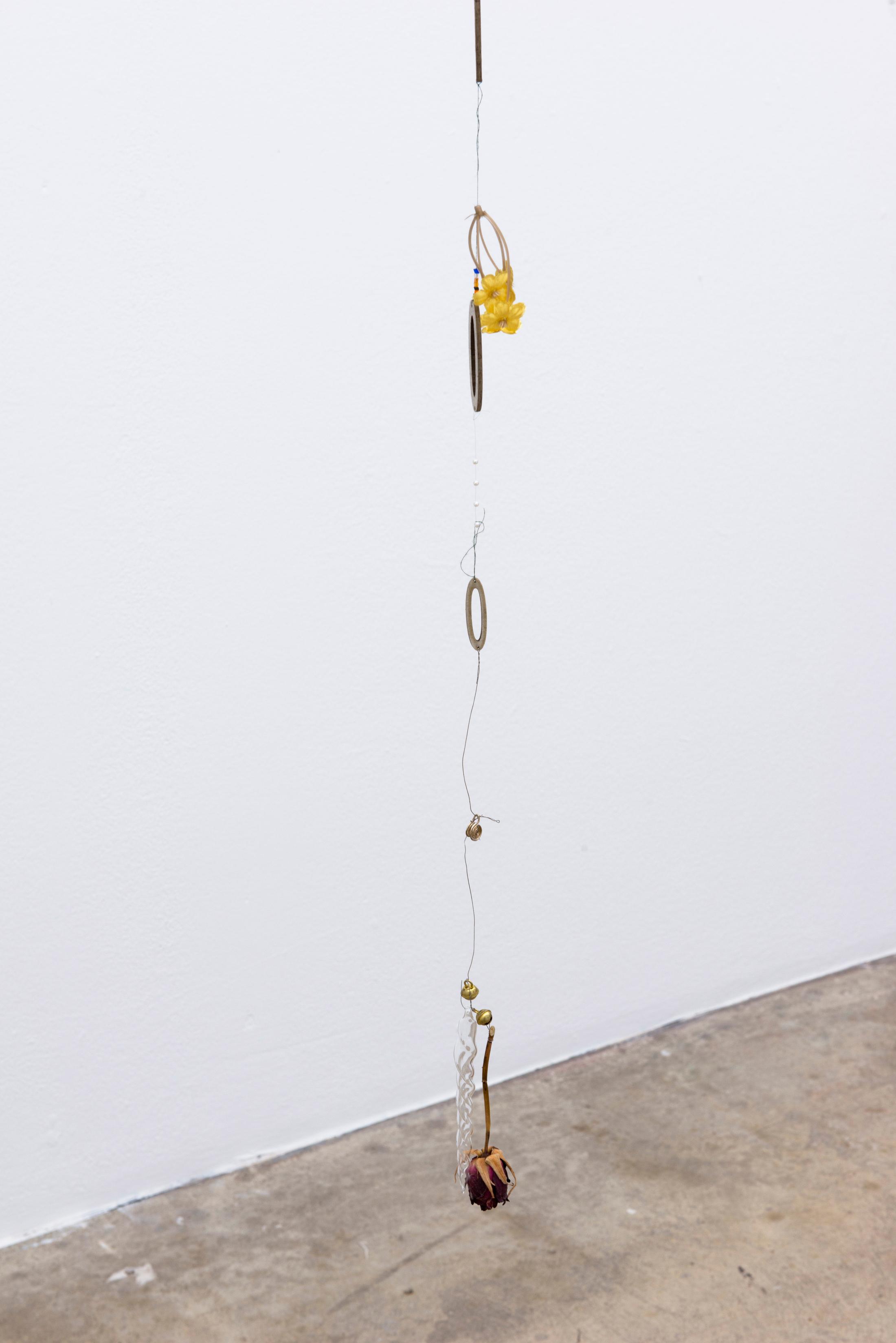 Exhibition View Groupshow «Hypnology; view on Andreas Kalbermatter, reversed center of attraction into a firmament of melancholy, dedicated to a friend, 2018» at Milieu, Bern, 2018