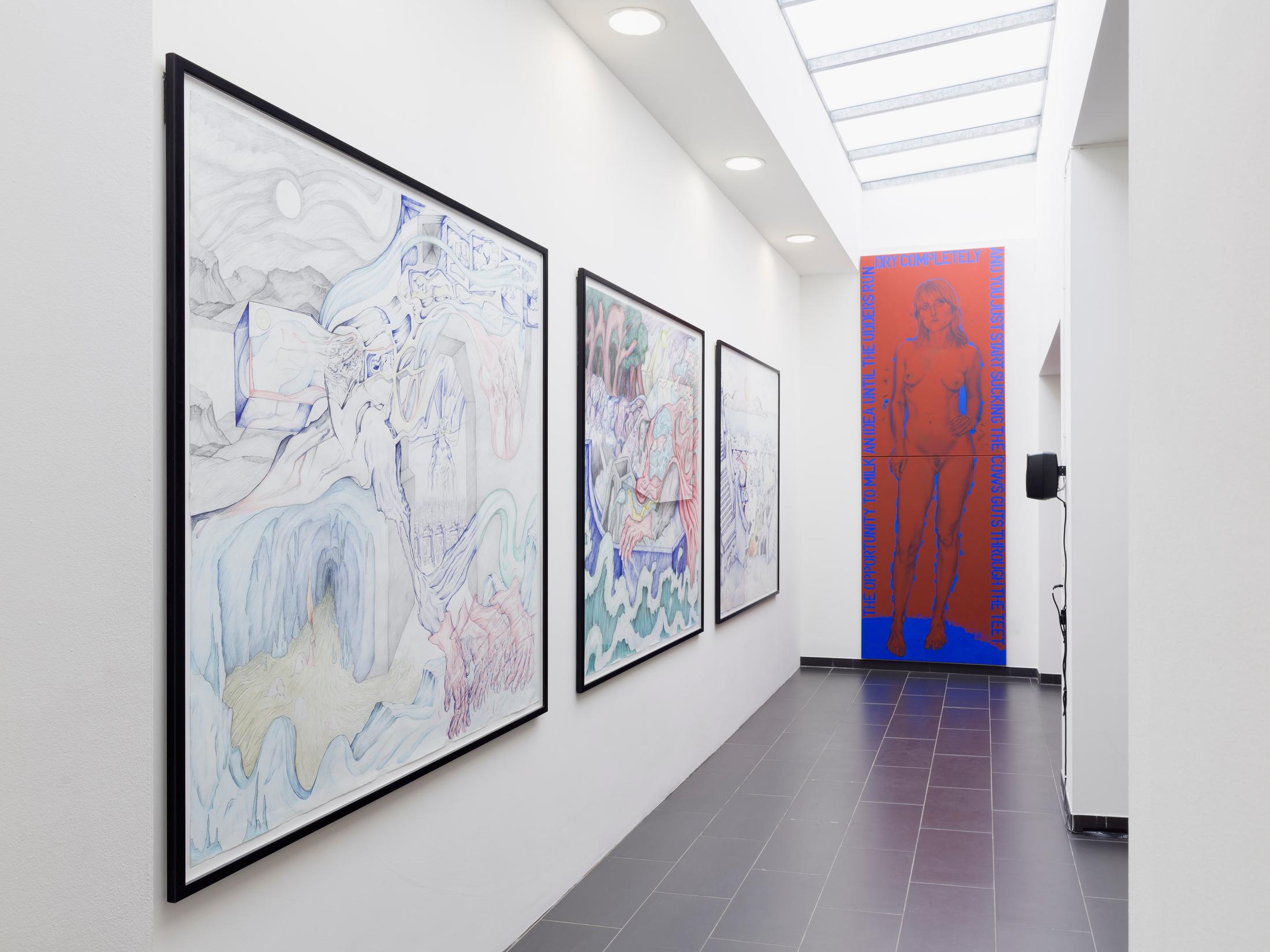 Installation View "I Am Our Common Pronoun" at SALTS, Birsfelden / © Gunnar Meier Photography, Courtesy: SALTS and the artists