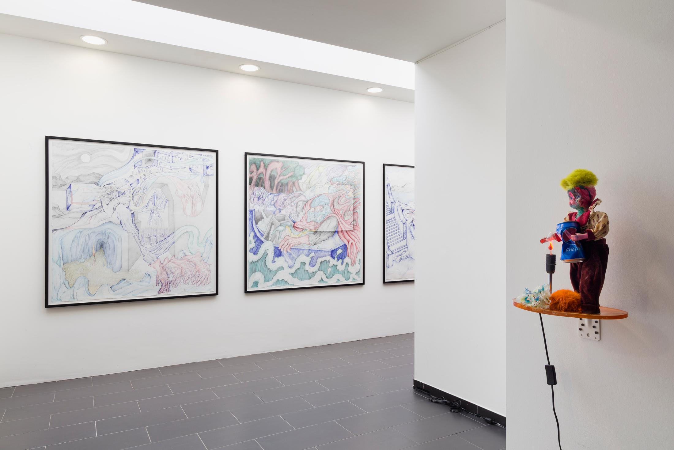 Installation View "I Am Our Common Pronoun" at SALTS, Birsfelden / © Gunnar Meier Photography, Courtesy: SALTS and the artists