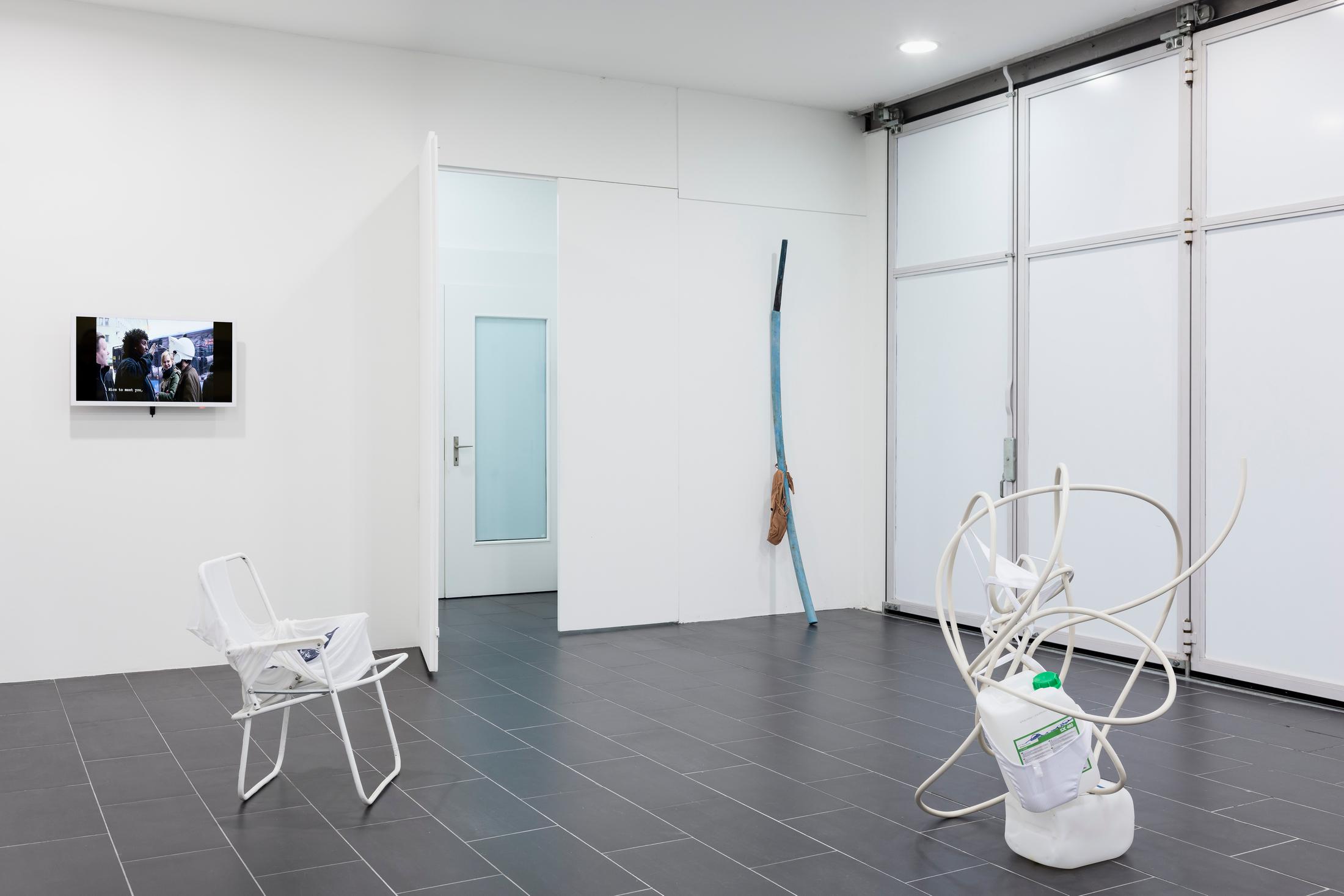 Installation View "I Am Our Common Pronoun" at SALTS, Birsfelden / © Gunnar Meier Photography, Courtesy: SALTS and the artists