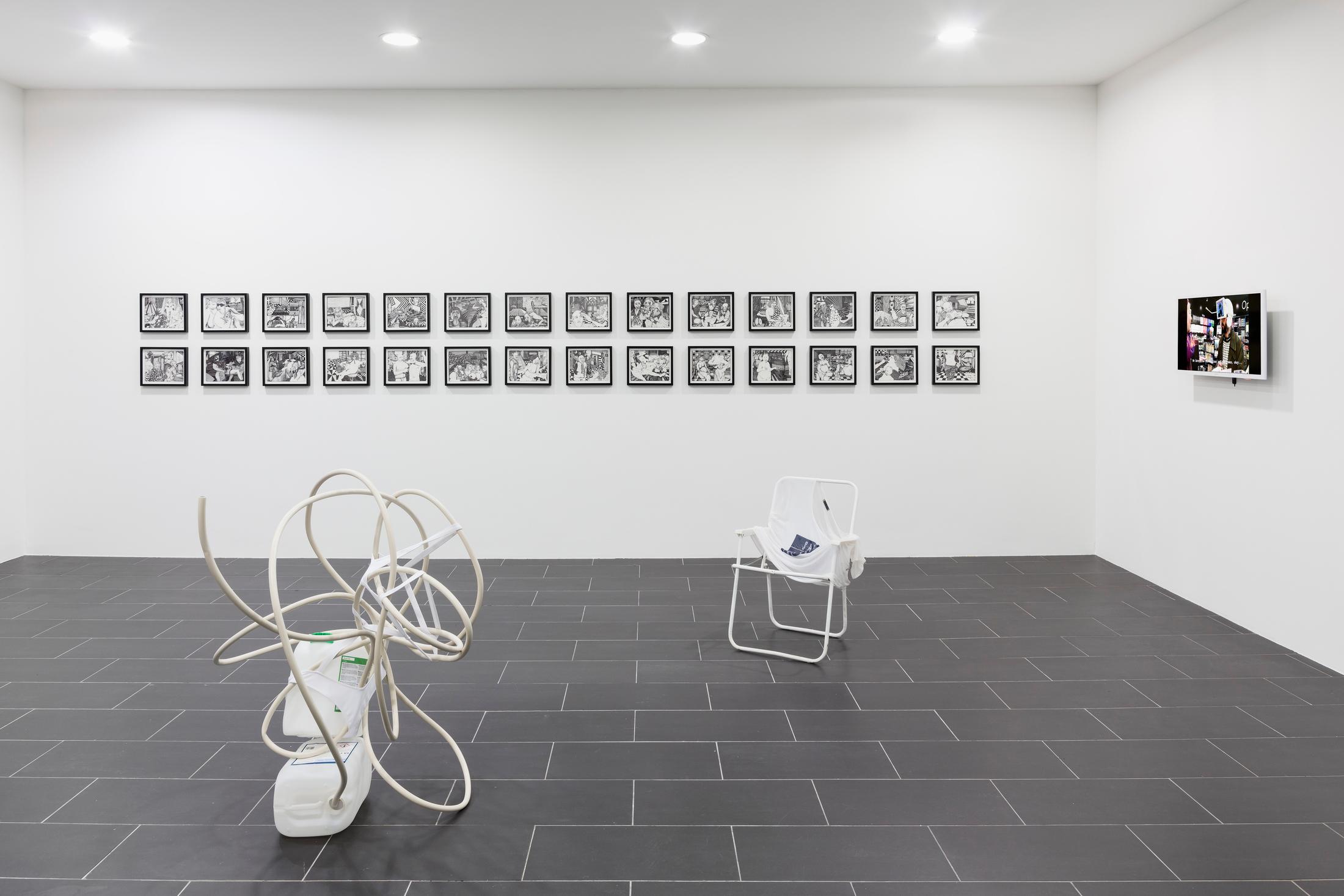 Installation View "I Am Our Common Pronoun" at SALTS, Birsfelden / © Gunnar Meier Photography, Courtesy: SALTS and the artists