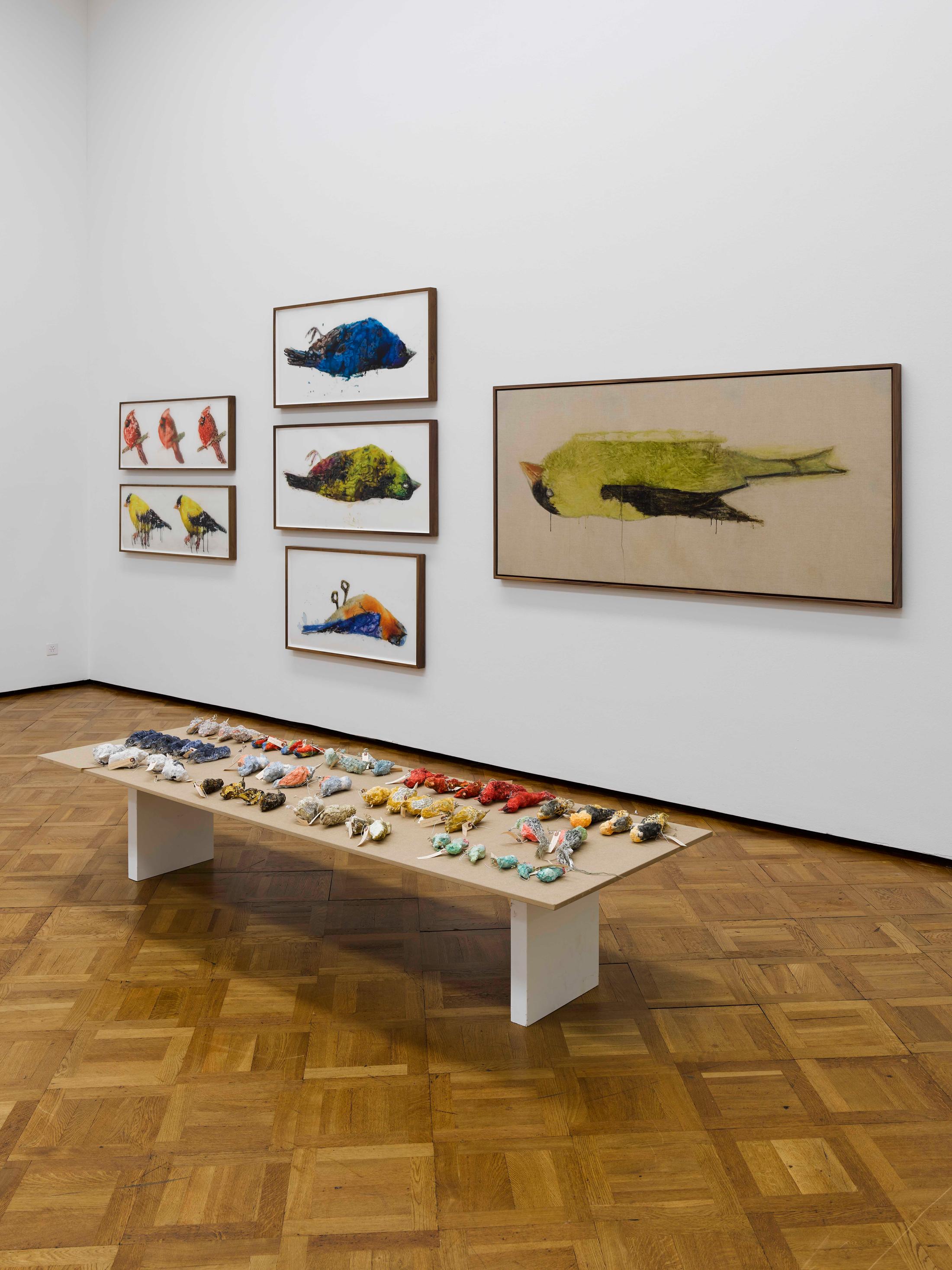 Exhibition View Ida Applebroog Soloshow at Kunstmuseum Thun, 2019, Thun / Photo: Dominique Uldry