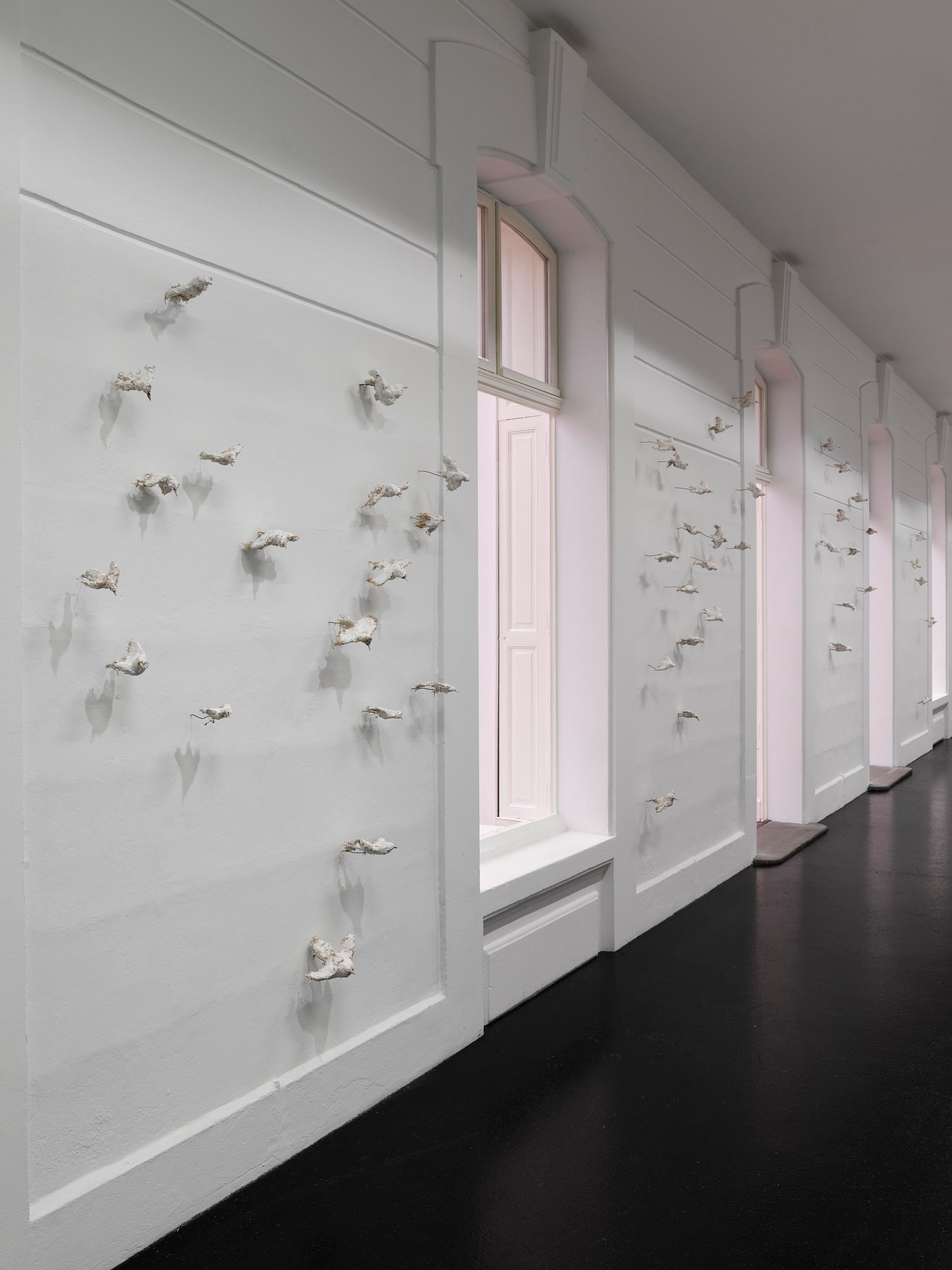 Exhibition View Ida Applebroog Soloshow at Kunstmuseum Thun, 2019, Thun / Photo: Dominique Uldry