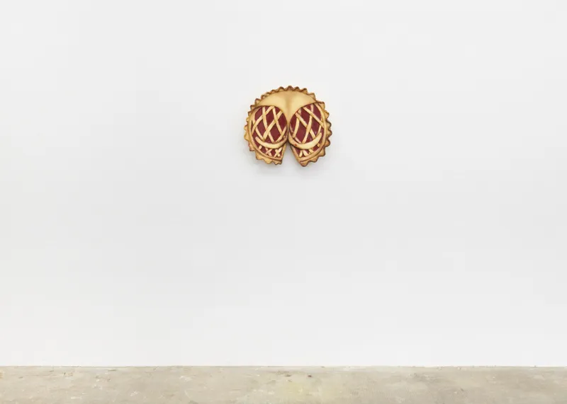 Exhibition View Duo Exhibition «Sunday Was Already Today; view on Ilaria Vinci, She is right, our sister, 2020» at WallStreet, Fribourg, 2020 / Photo: Guillaume Python / Courtesy: the artist and WallStreet