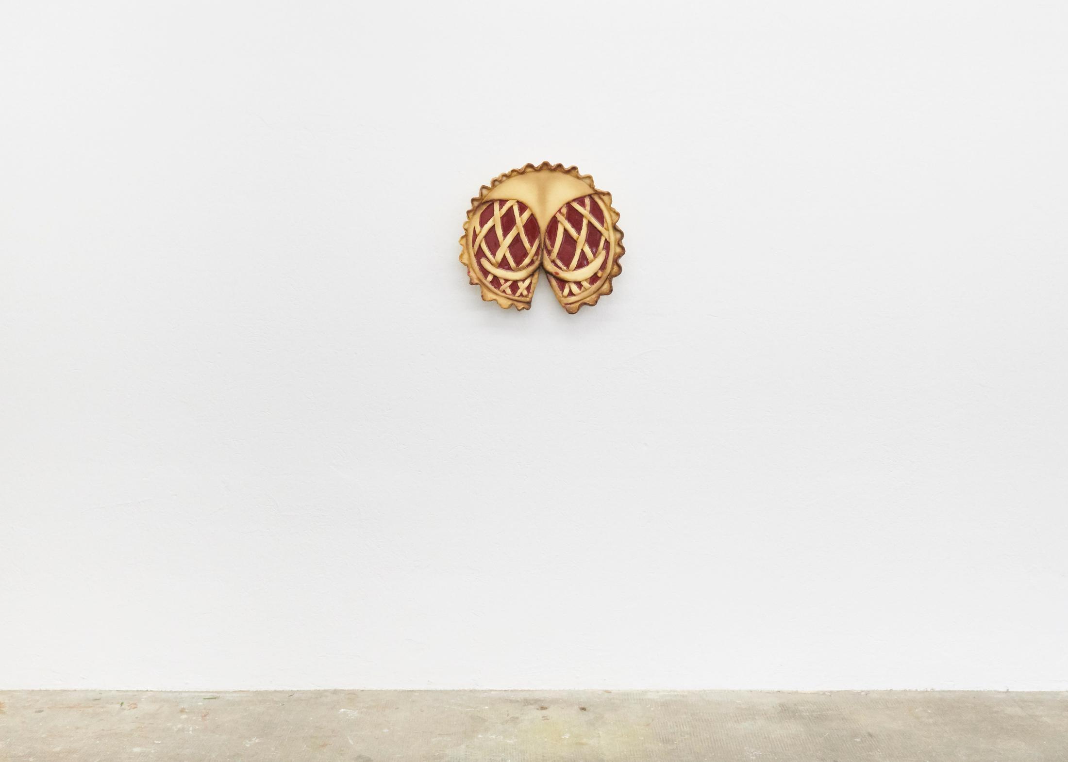 Exhibition View Duo Exhibition «Sunday Was Already Today; view on Ilaria Vinci» at WallStreet, Fribourg, 2020 / Photo: Guillaume Python / Courtesy: the artist and WallStreet