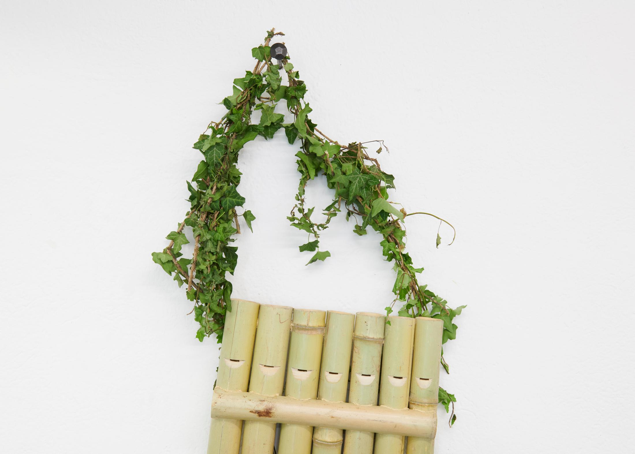 Exhibition View Duo Exhibition «Sunday Was Already Today; view on Ilaria Vinci» at WallStreet, Fribourg, 2020 / Photo: Guillaume Python / Courtesy: the artist and WallStreet