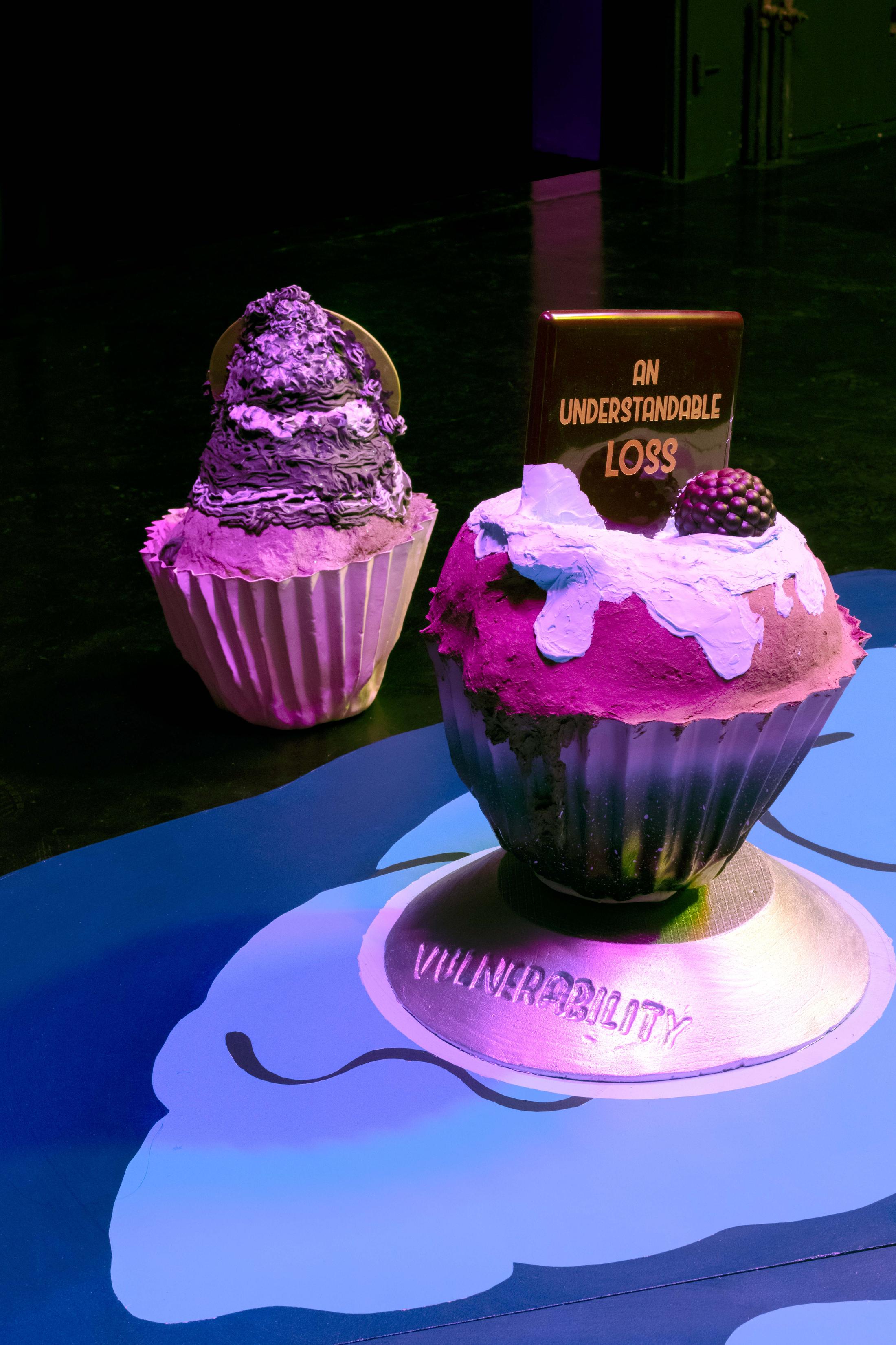 Exhibition View Ilaria Vinci Double Solo Show «Iris IV: Our Last Best Hope and Mind Gamer» at Plymouth Rock and Longtang, Zurich, 2022 / Photo: Flavio Karrer / Courtesy: the artist, Plymouth Rock and Longtang