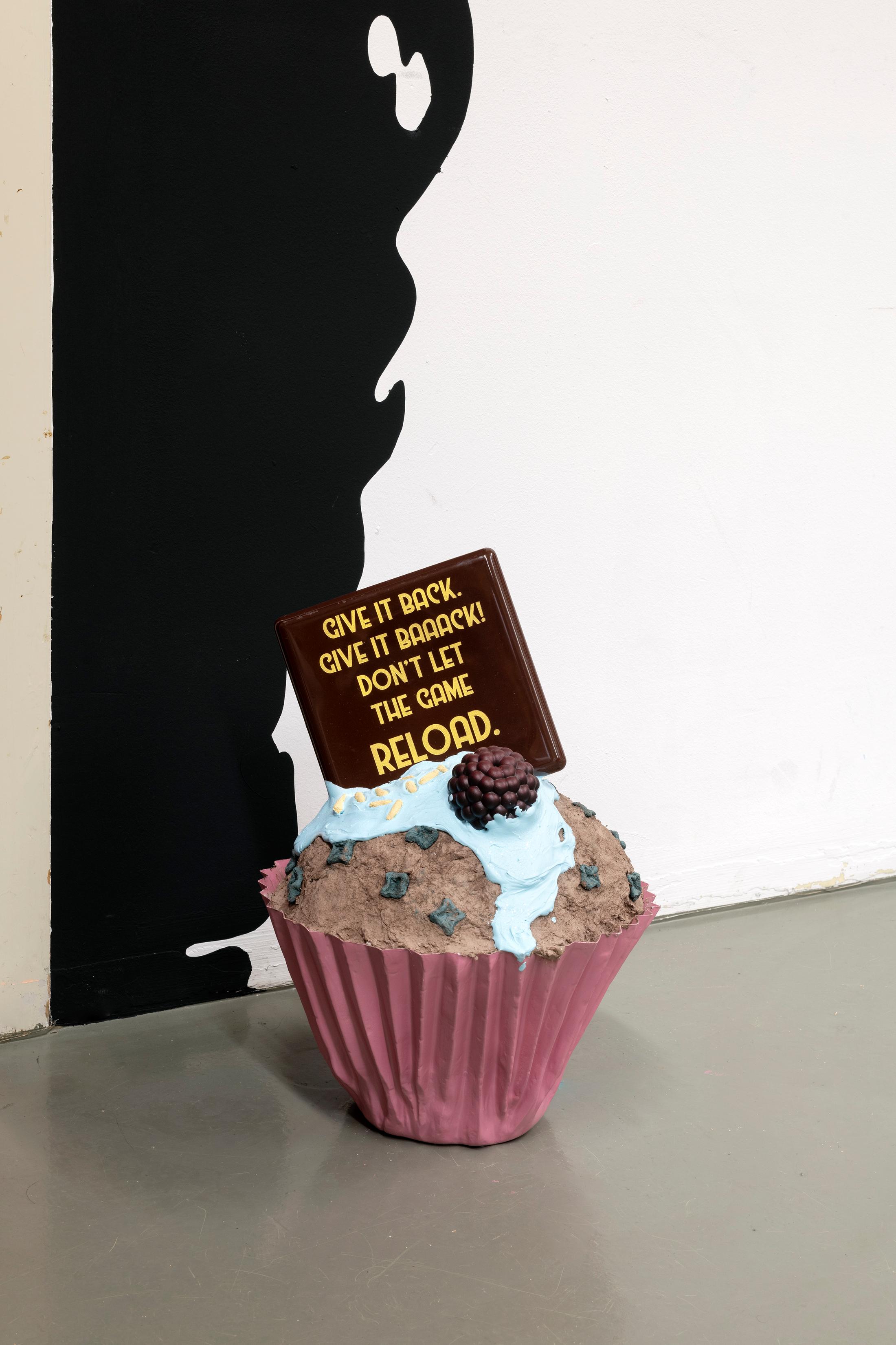 Exhibition View Ilaria Vinci Double Solo Show «Iris IV: Our Last Best Hope and Mind Gamer; view on Ilaria Vinci, Further and faster through your soul» at Plymouth Rock and Longtang, Zurich, 2022 / Photo: Flavio Karrer / Courtesy: the artist, Plymouth Rock and Longtang