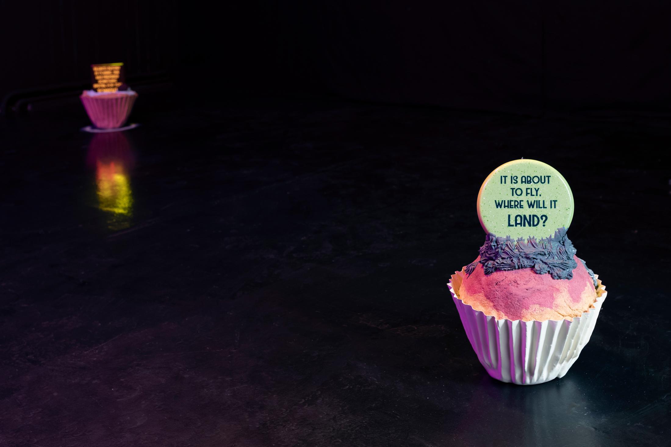 Exhibition View Ilaria Vinci Double Solo Show «Iris IV: Our Last Best Hope and Mind Gamer; view on Ilaria Vinci, Further and faster through your soul» at Plymouth Rock and Longtang, Zurich, 2022 / Photo: Flavio Karrer / Courtesy: the artist, Plymouth Rock and Longtang