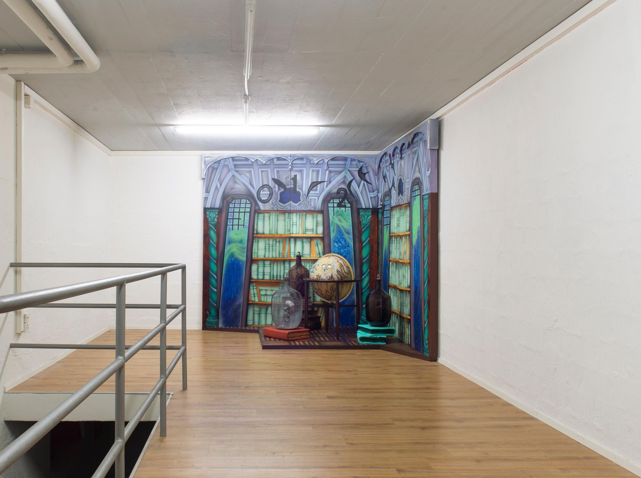 Exhibition View Ilaria Vinci Double Solo Show «Iris IV: Our Last Best Hope and Mind Gamer» at Plymouth Rock and Longtang, Zurich, 2022 / Photo: Mischa Schlegel / Courtesy: the artist, Plymouth Rock and Longtang