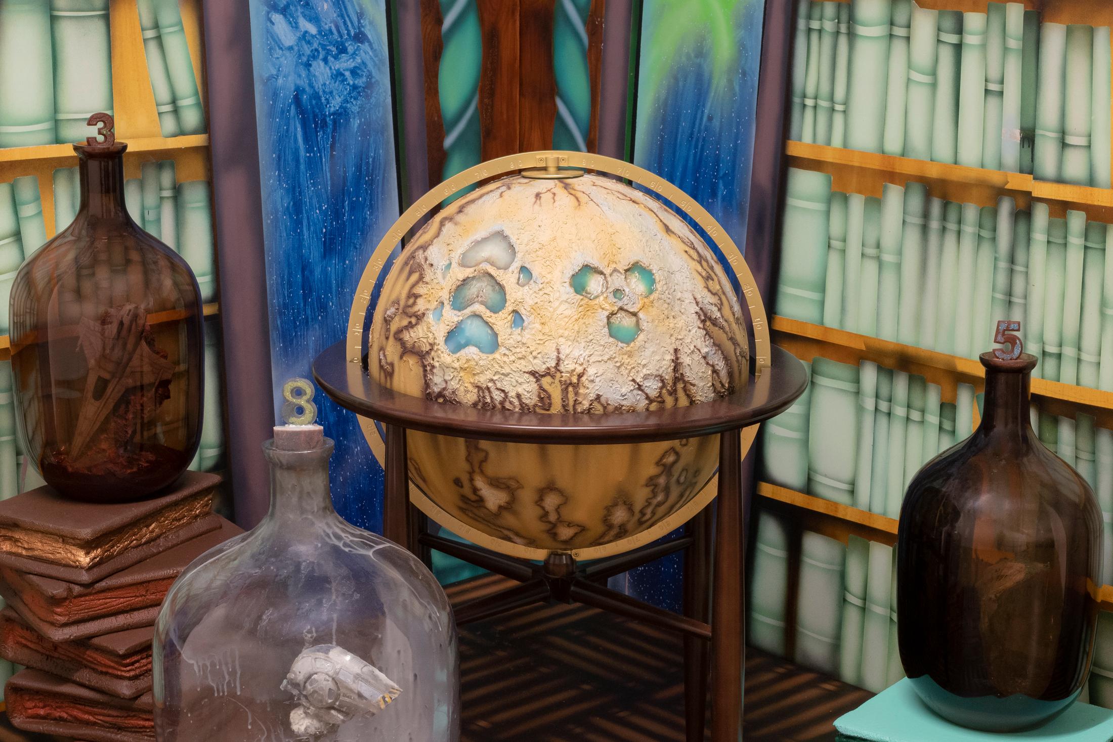 Exhibition View Ilaria Vinci Double Solo Show «Iris IV: Our Last Best Hope and Mind Gamer» at Plymouth Rock and Longtang, Zurich, 2022 / Photo: Flavio Karrer / Courtesy: the artist, Plymouth Rock and Longtang