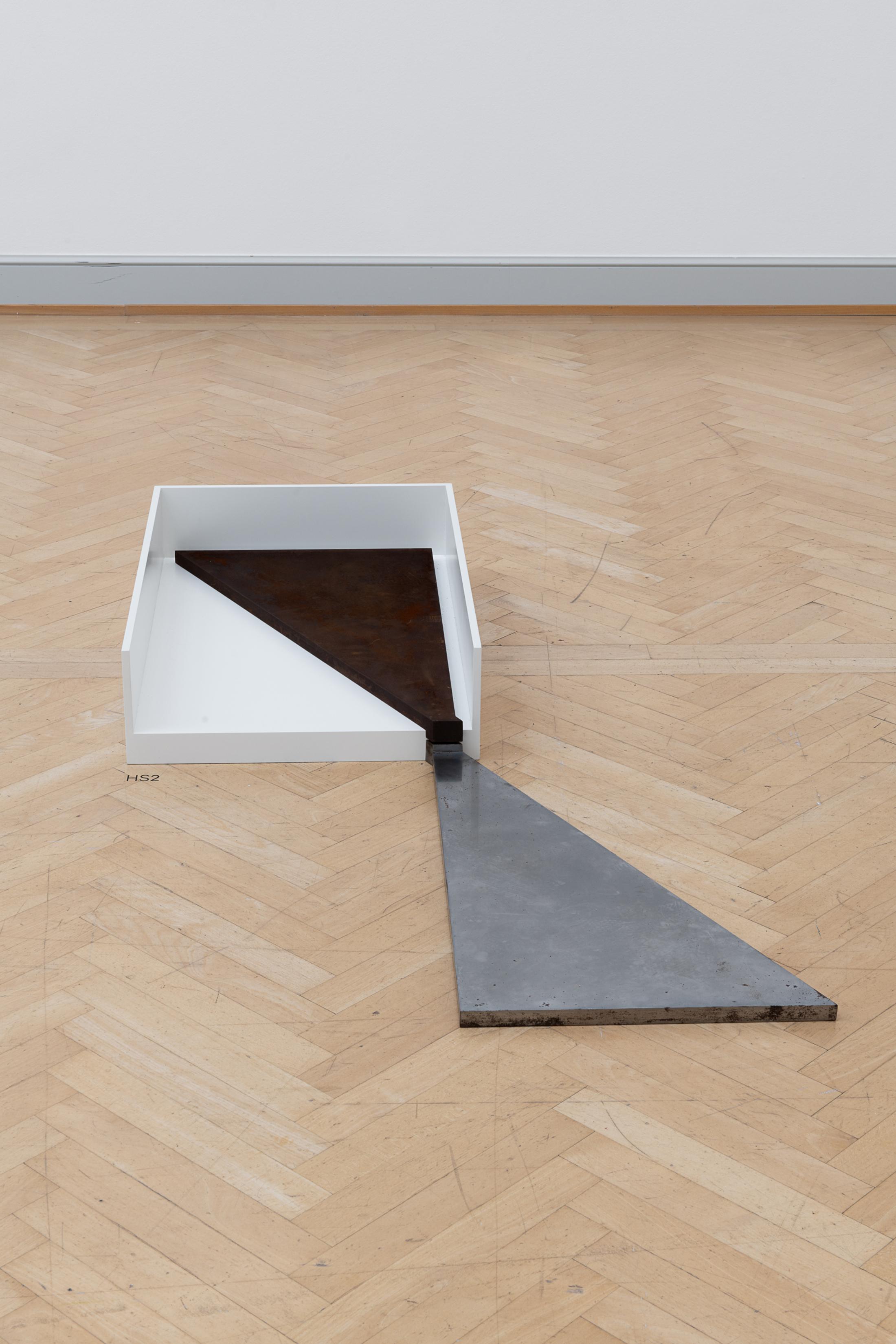 Exhibition View Iman Issa Soloshow «Surrogates; view on Heritage Studies #2, 2015» at Kunstmuseum St. Gallen, St. Gallen, 2019 / Photo: Sebastian Stadler / Courtesy: the artist; Rodeo, London/Piraeus und carlier | gebauer Berlin/Madrid