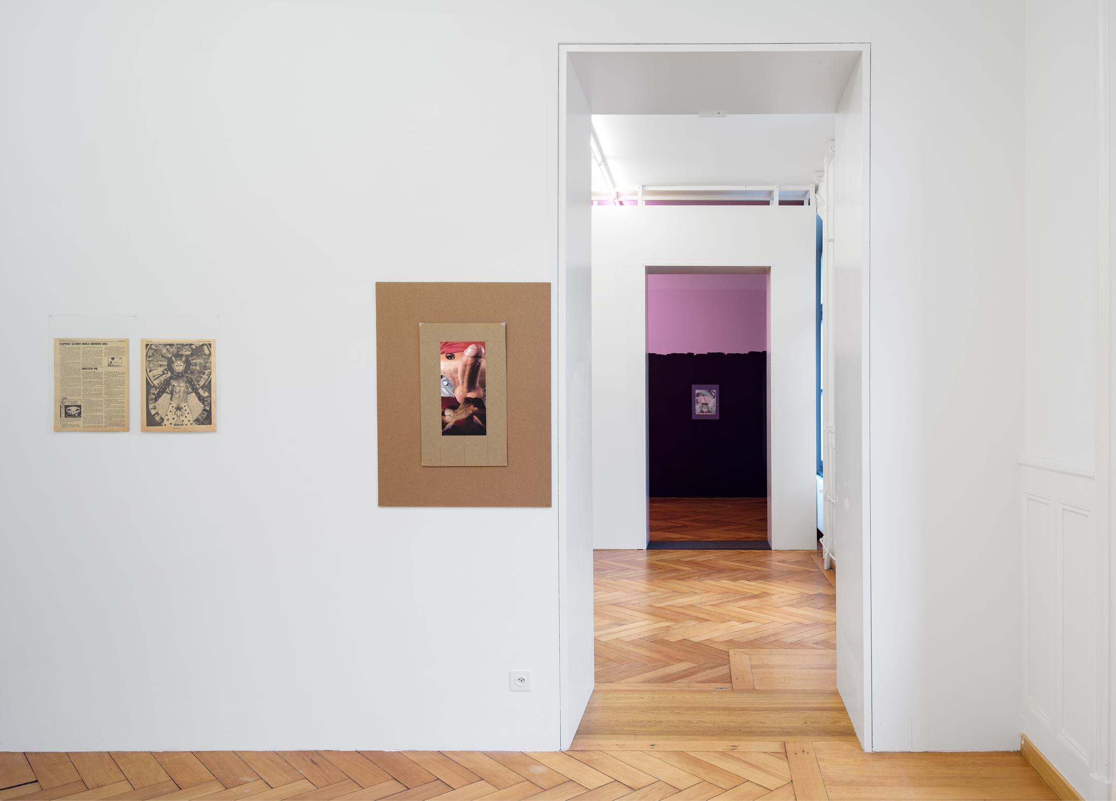 Exhibition View Ingo Swann Solo Show «Being a faggot-spaceman I am awesome» at Stadtgalerie, Berne, 2022 / Photo: Studio Mussano / Courtesy: the artist and Stadtgalerie