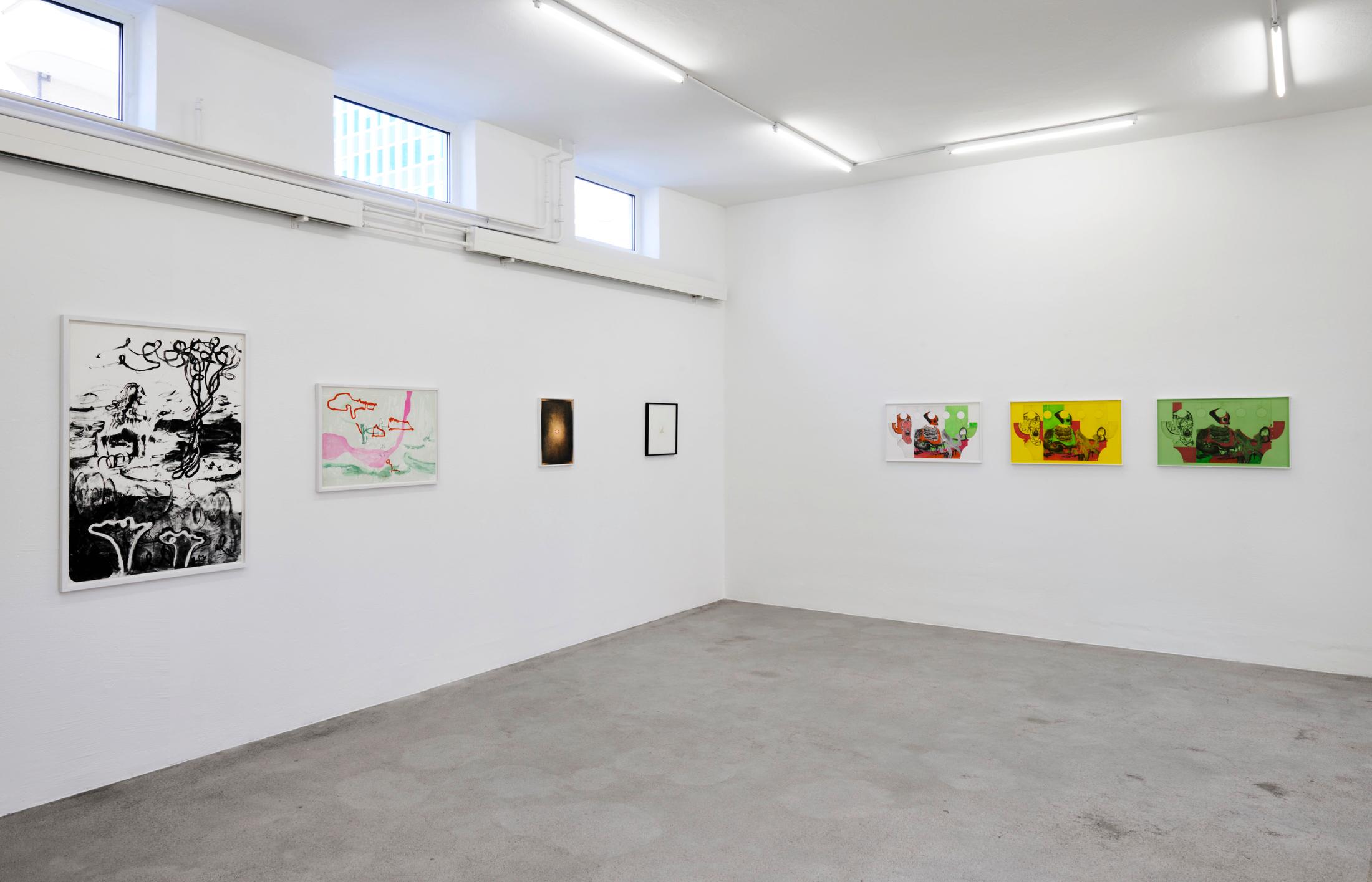 Exhibition View Groupshow «Intaglio and Lithography: Works on Paper» at Edition VFO, Zurch, 2020 / Photo: Sabina Bosch / Courtesy: the artists and Edition VFO