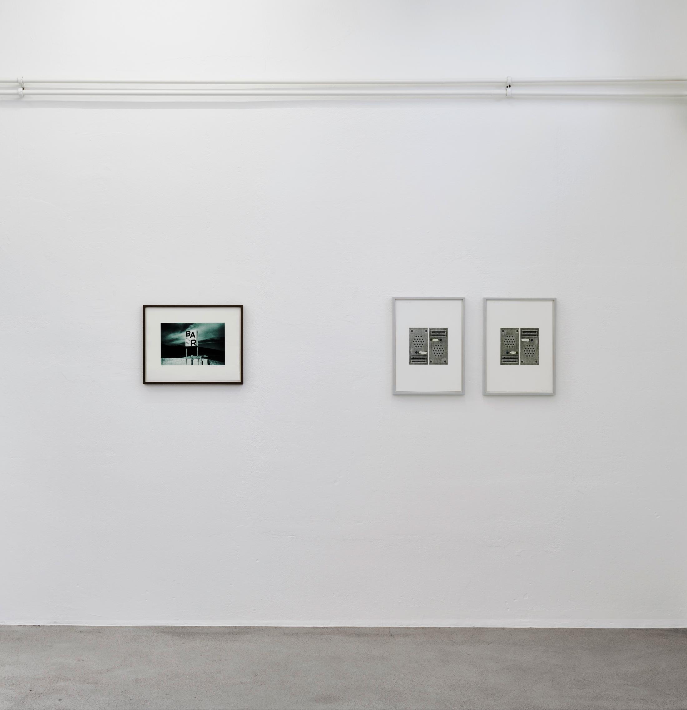 Exhibition View Groupshow «Intaglio and Lithography: Works on Paper; view on Barbara Davatz and Vittorio Santoro» at Edition VFO, Zurch, 2020 / Photo: Sabina Bosch / Courtesy: the artists and Edition VFO