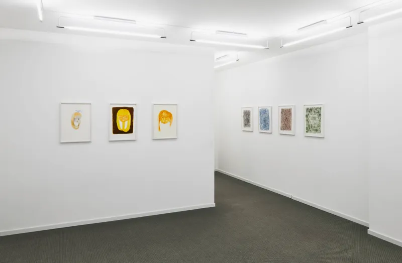 Exhibition View Groupshow «Intaglio and Lithography: Works on Paper; view on Leiko Ikemura and Richard Deacon» at Edition VFO, Zurch, 2020 / Photo: Sabina Bosch / Courtesy: the artists and Edition VFO