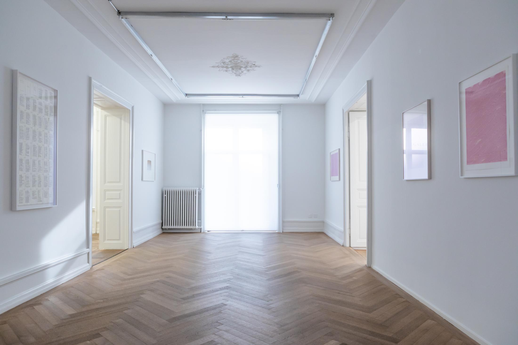 Exhibition View Irma Blank Solo Show «Works 1970 - 2018» at Mai 36, Zurich, 2022 / Photo: Céline Hess / Courtesy: the artist and Mai 36