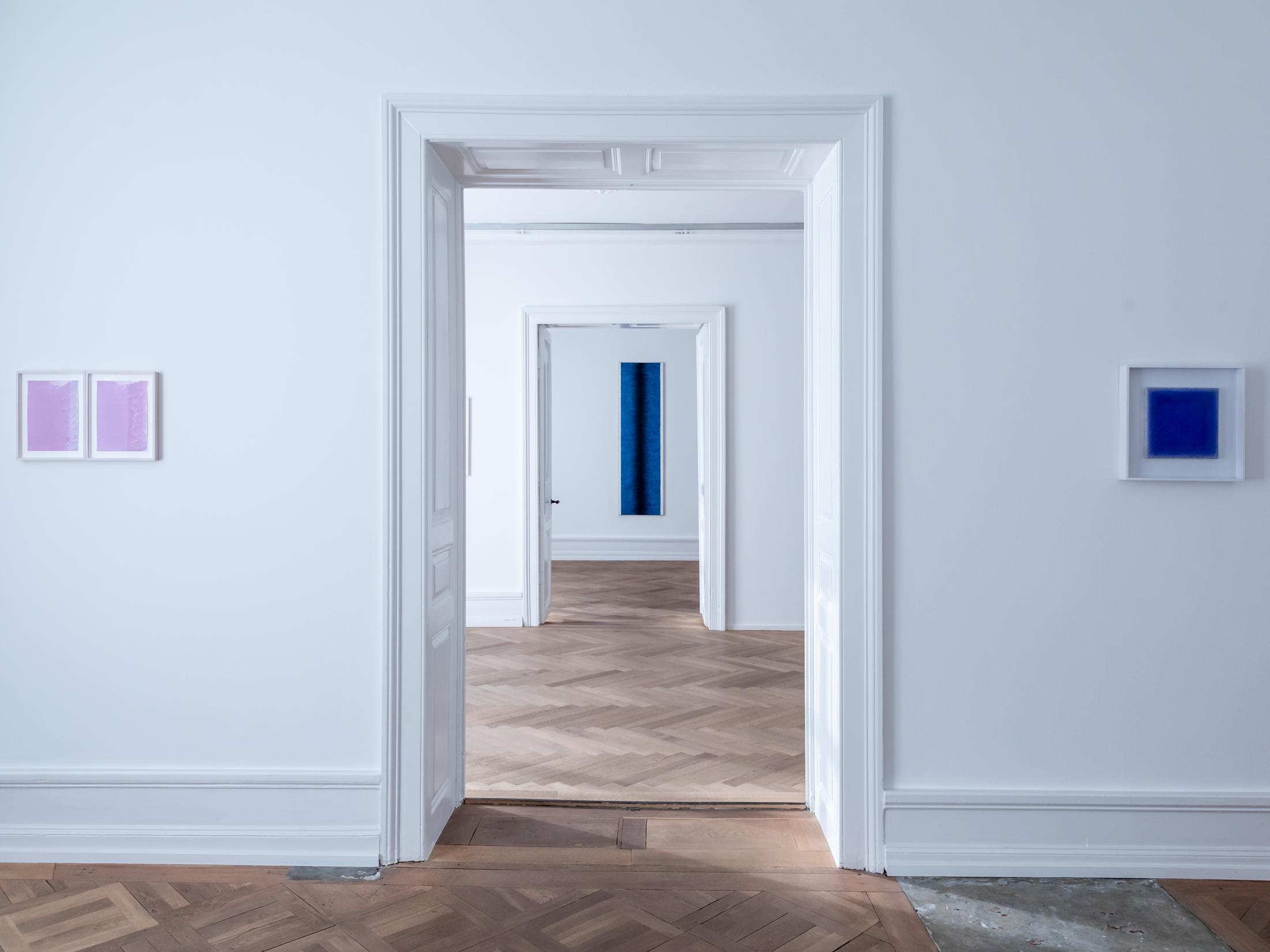 Exhibition View Irma Blank Solo Show «Works 1970 - 2018» at Mai 36, Zurich, 2022 / Photo: Céline Hess / Courtesy: the artist and Mai 36