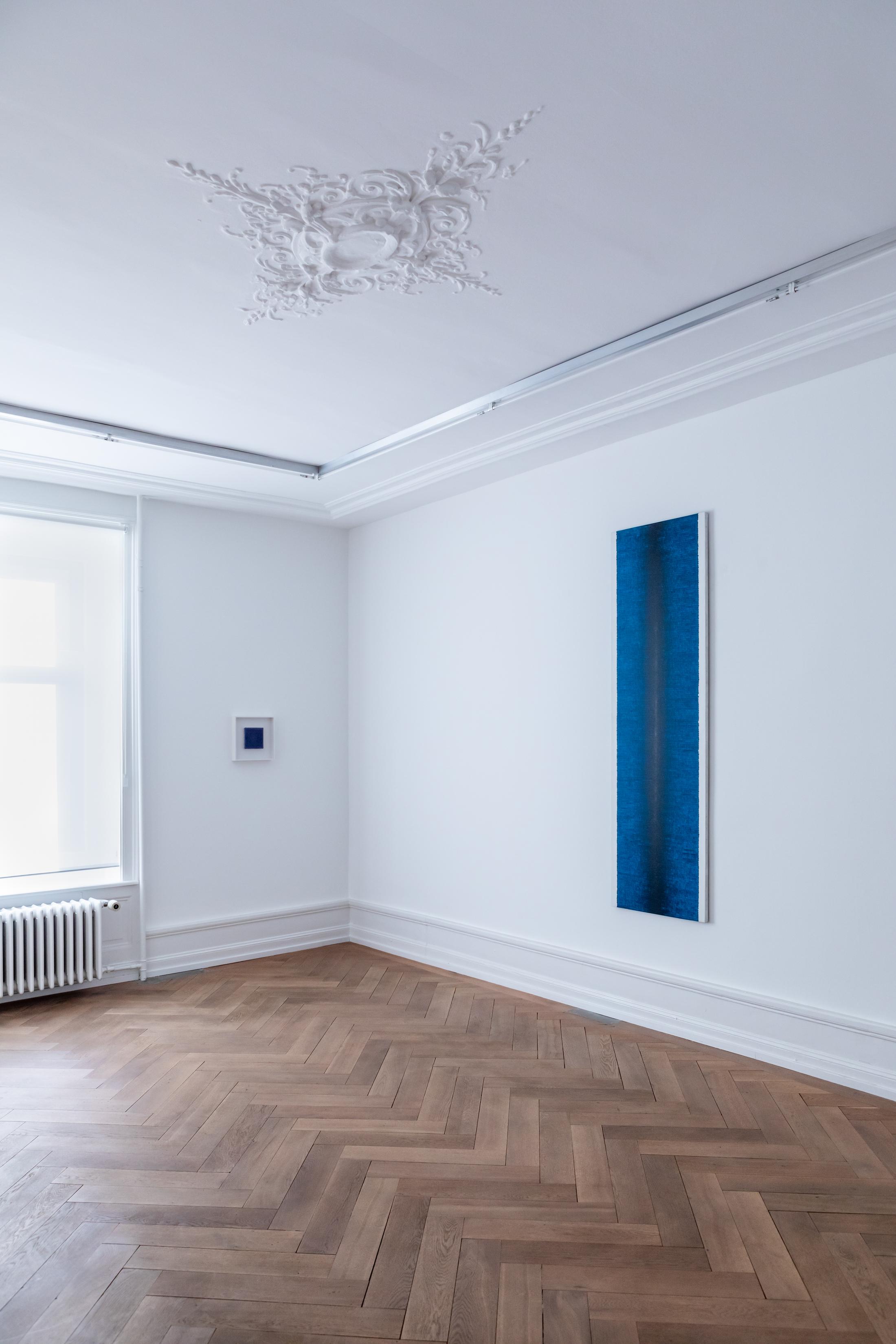 Exhibition View Irma Blank Solo Show «Works 1970 - 2018» at Mai 36, Zurich, 2022 / Photo: Céline Hess / Courtesy: the artist and Mai 36