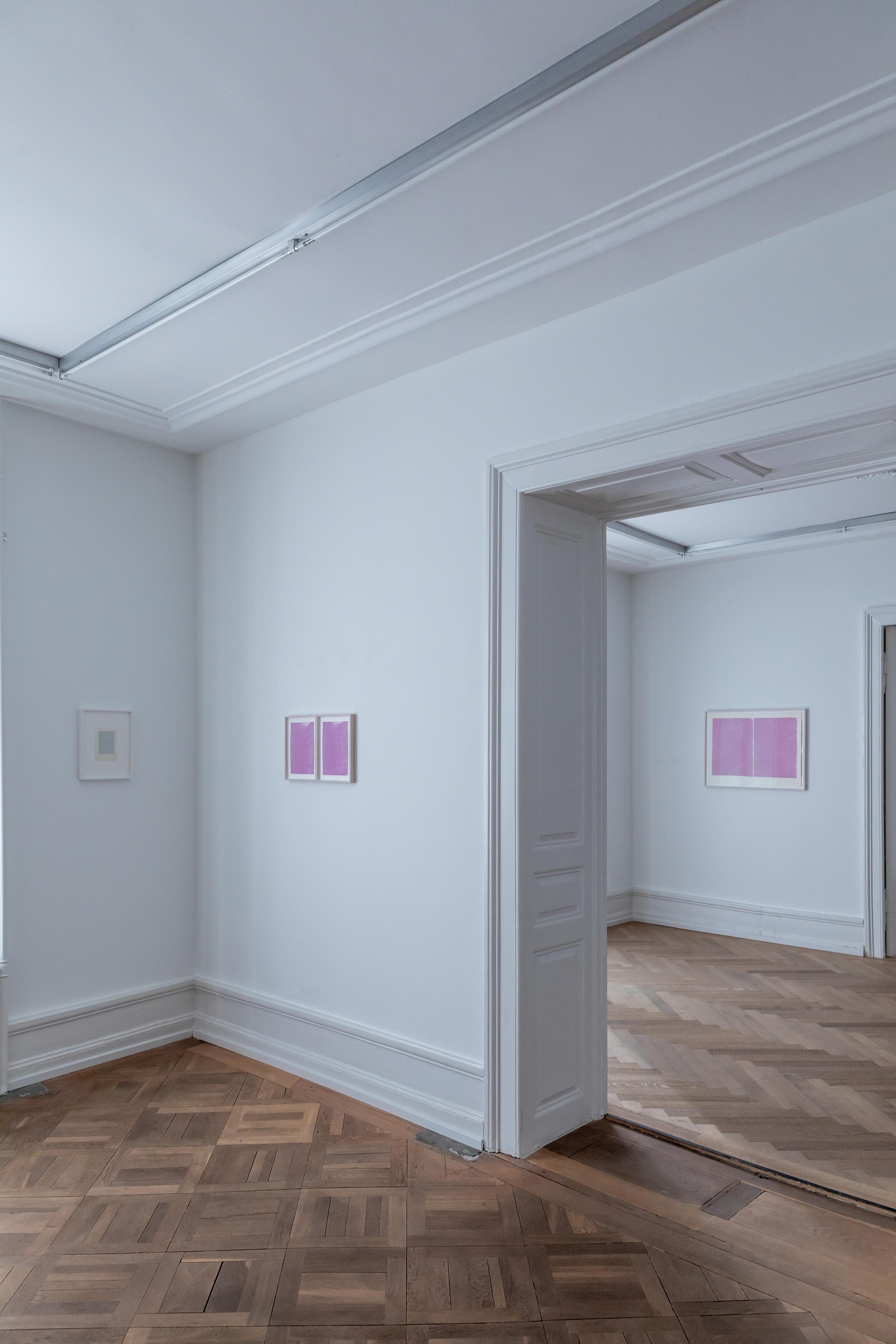 Exhibition View Irma Blank Solo Show «Works 1970 - 2018» at Mai 36, Zurich, 2022 / Photo: Céline Hess / Courtesy: the artist and Mai 36