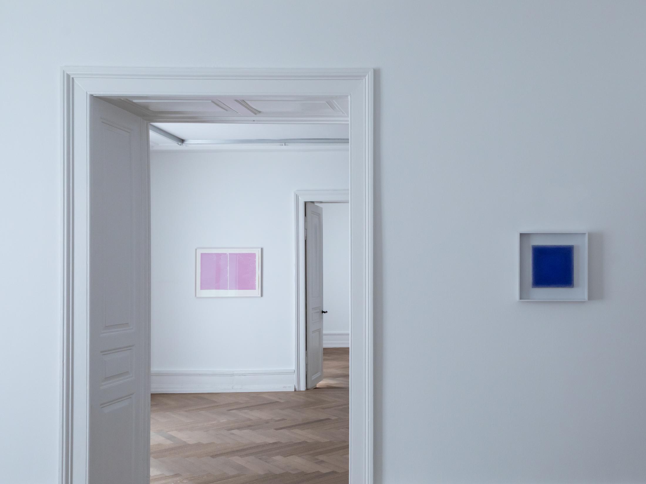 Exhibition View Irma Blank Solo Show «Works 1970 - 2018» at Mai 36, Zurich, 2022 / Photo: Céline Hess / Courtesy: the artist and Mai 36