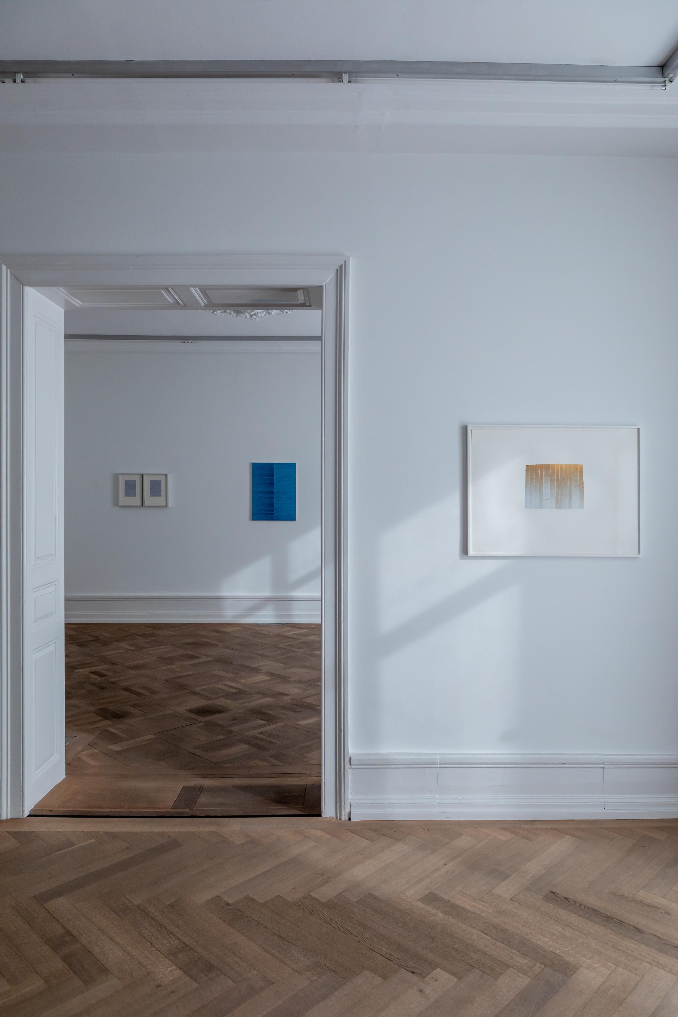 Exhibition View Irma Blank Solo Show «Works 1970 - 2018» at Mai 36, Zurich, 2022 / Photo: Céline Hess / Courtesy: the artist and Mai 36