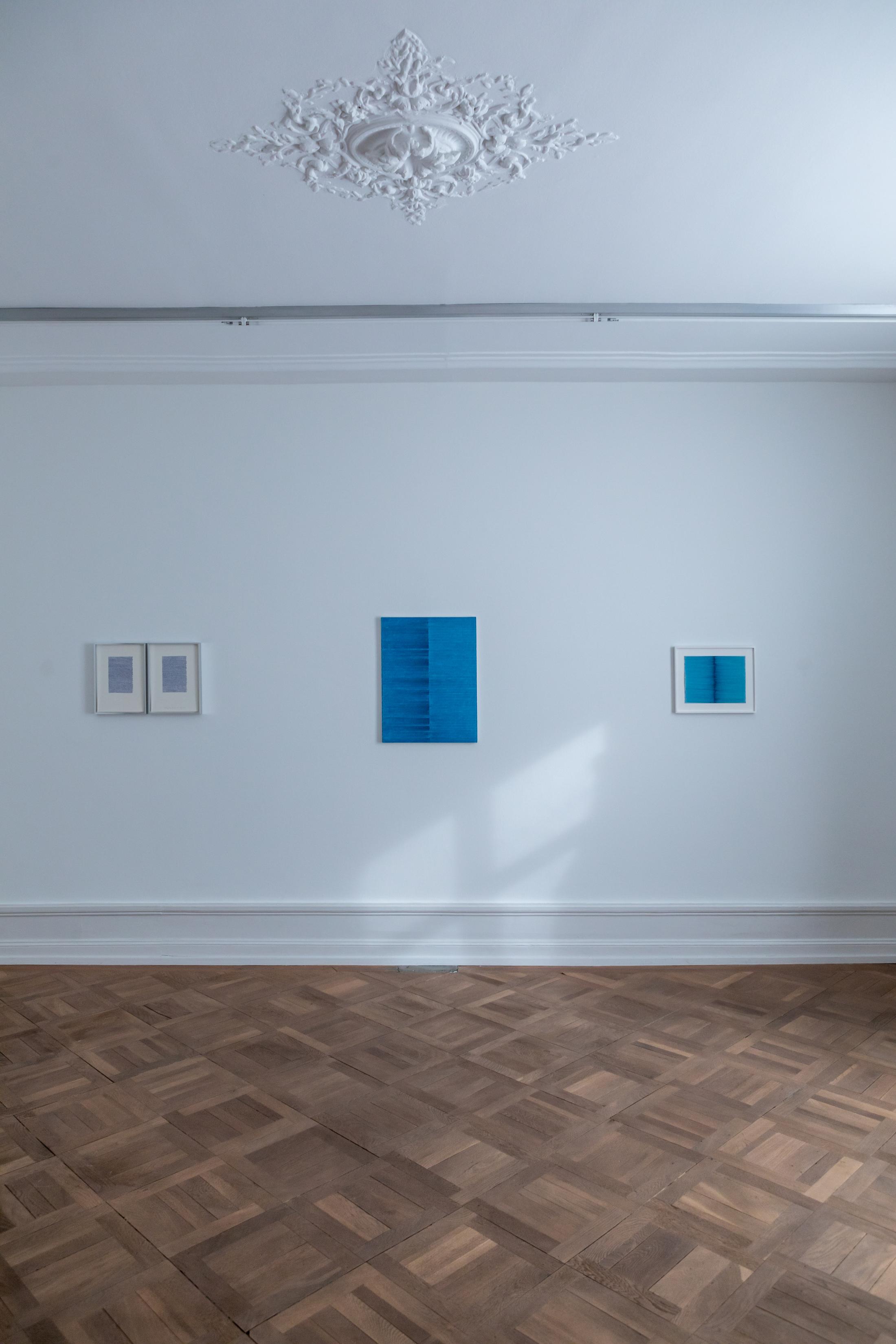 Exhibition View Irma Blank Solo Show «Works 1970 - 2018» at Mai 36, Zurich, 2022 / Photo: Céline Hess / Courtesy: the artist and Mai 36