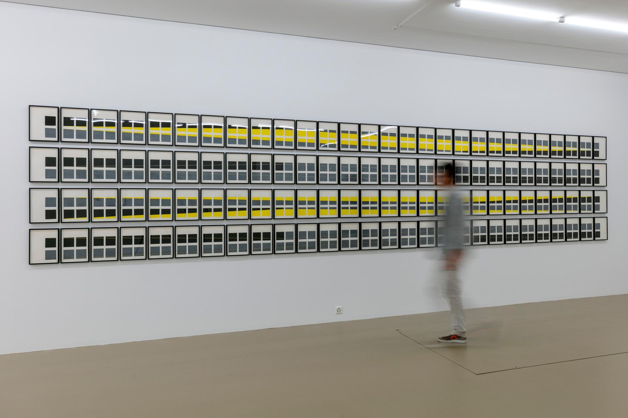 Exhibition View Isa Genken Solo Show «Works from 1973 to 1983» at Kunstmuseum Basel, Basel, 2020 / Photo: Julian Salinas, © ProLitteris, Zurich / Courtesy: the artist and Kunstmuseum Basel